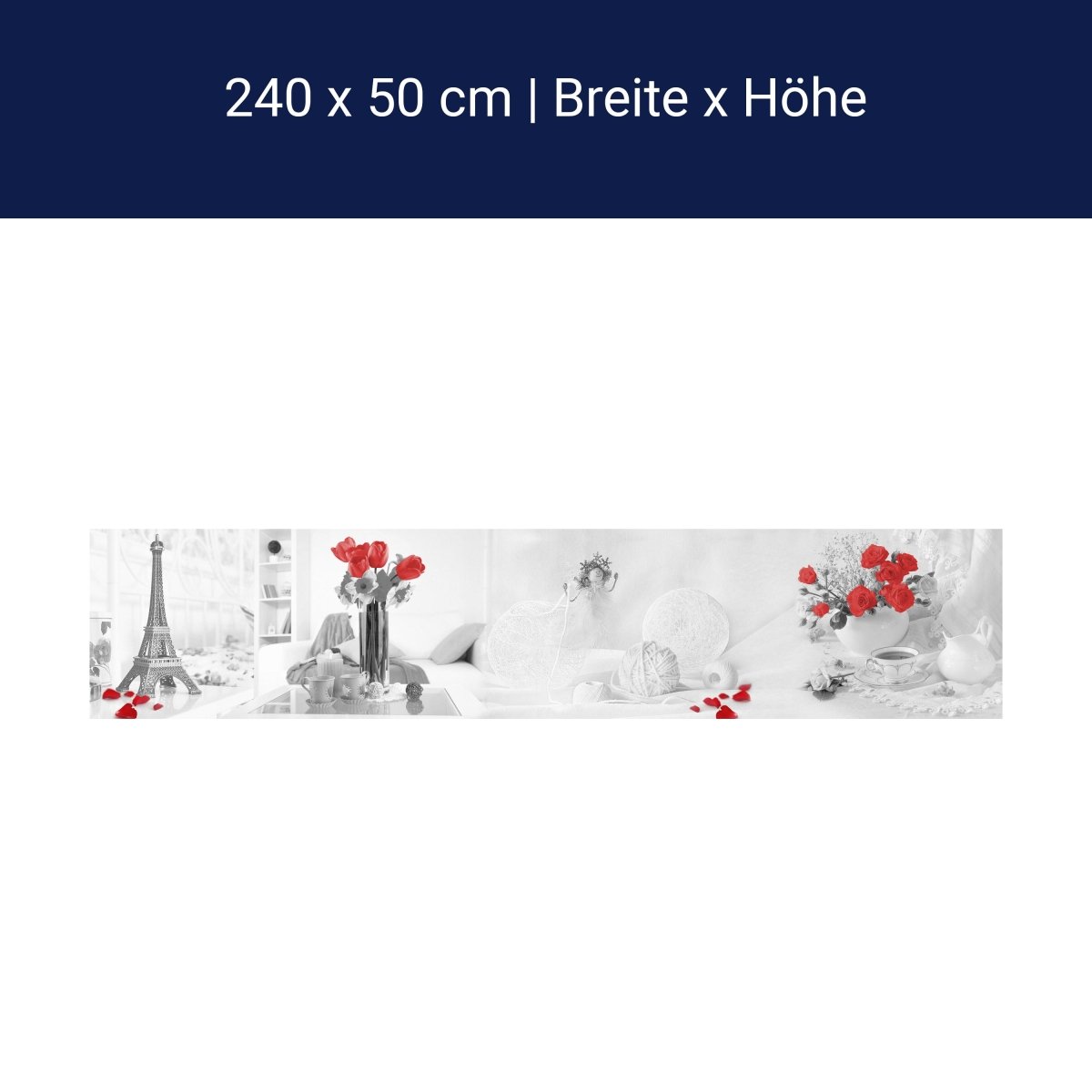 Küchenrückwand Weiß Rot Engel Wolle Rosen Porzellan M1114 Küchenrückwand Weiß Rot Engel Wolle Rosen Porzellan M1114