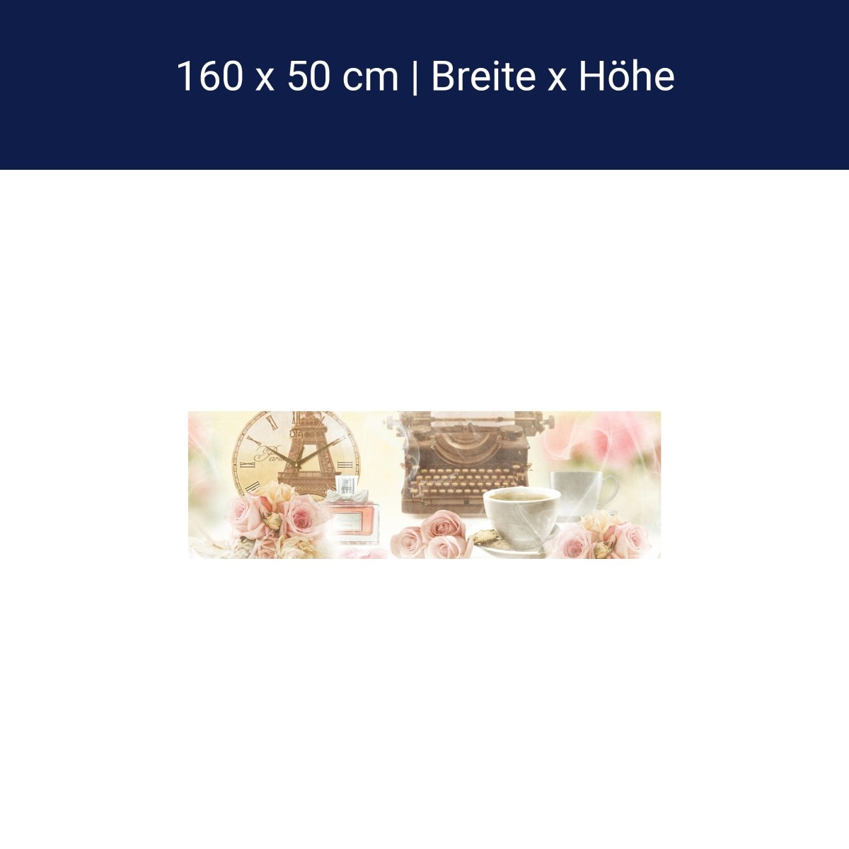 Küchenrückwand Rosen Rauch Uhr Schreibmaschine Kaffee M1118 Küchenrückwand Rosen Rauch Uhr Schreibmaschine Kaffee M1118