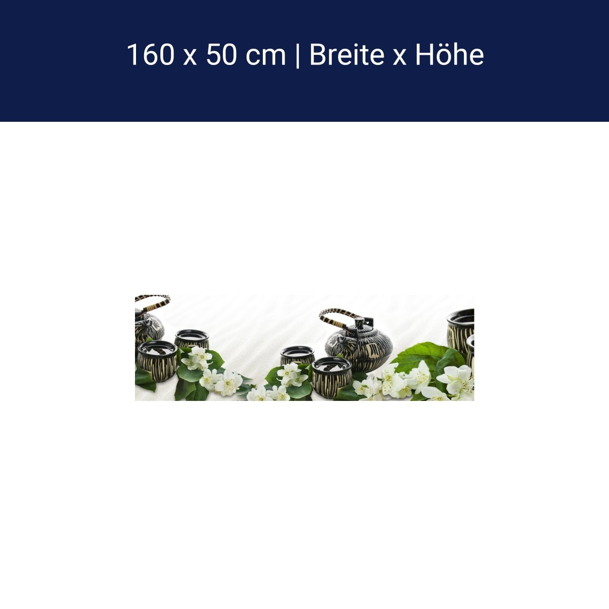 Küchenrückwand Tasse Schwarz Weiß Muster Tee Kanne M1155 Küchenrückwand Tasse Schwarz Weiß Muster Tee Kanne M1155