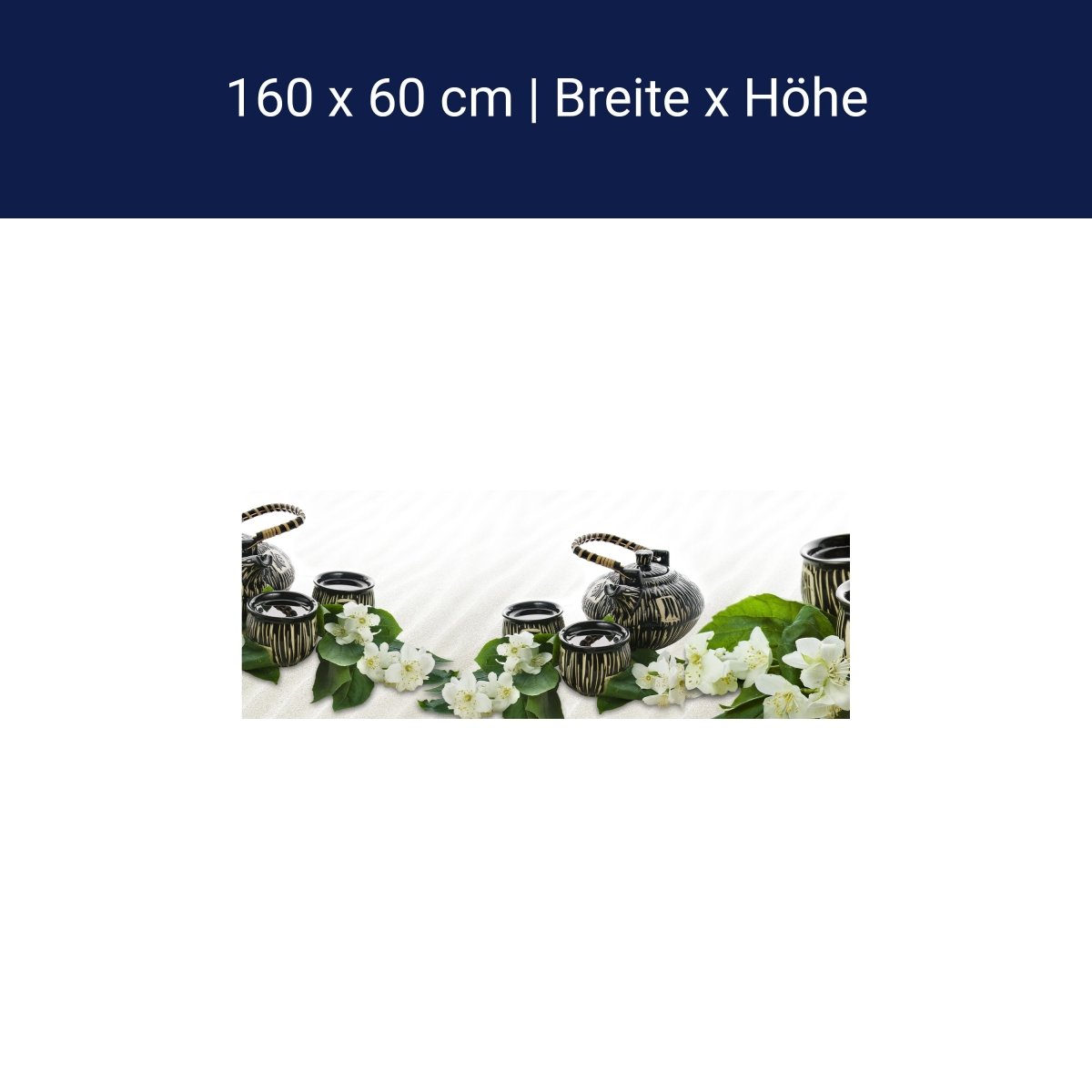 Küchenrückwand Tasse Schwarz Weiß Muster Tee Kanne M1155 Küchenrückwand Tasse Schwarz Weiß Muster Tee Kanne M1155