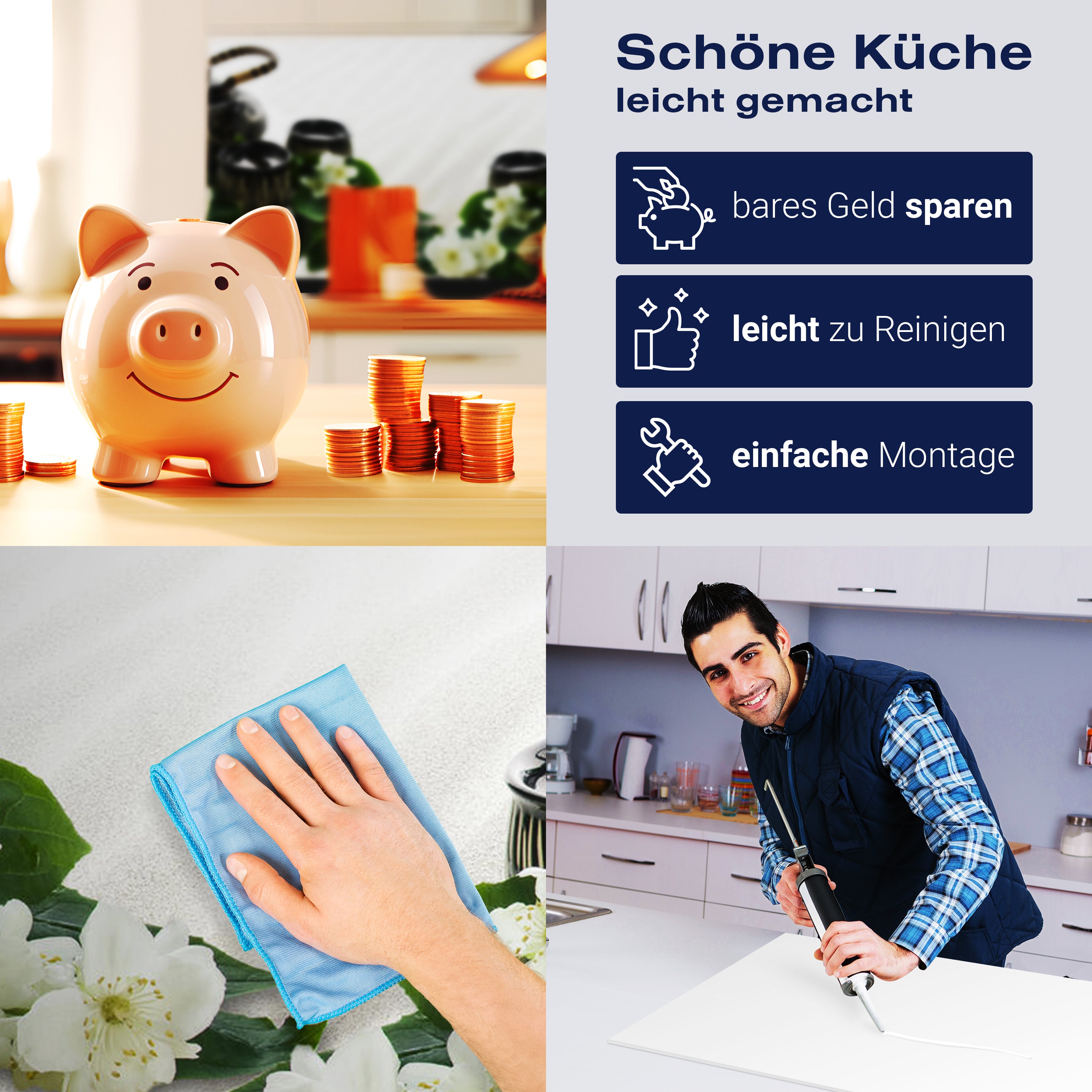 Küchenrückwand Tasse Schwarz Weiß Muster Tee Kanne M1155 entdecken - Bild 7 Küchenrückwand Tasse Schwarz Weiß Muster Tee Kanne M1155 entdecken - Bild 7