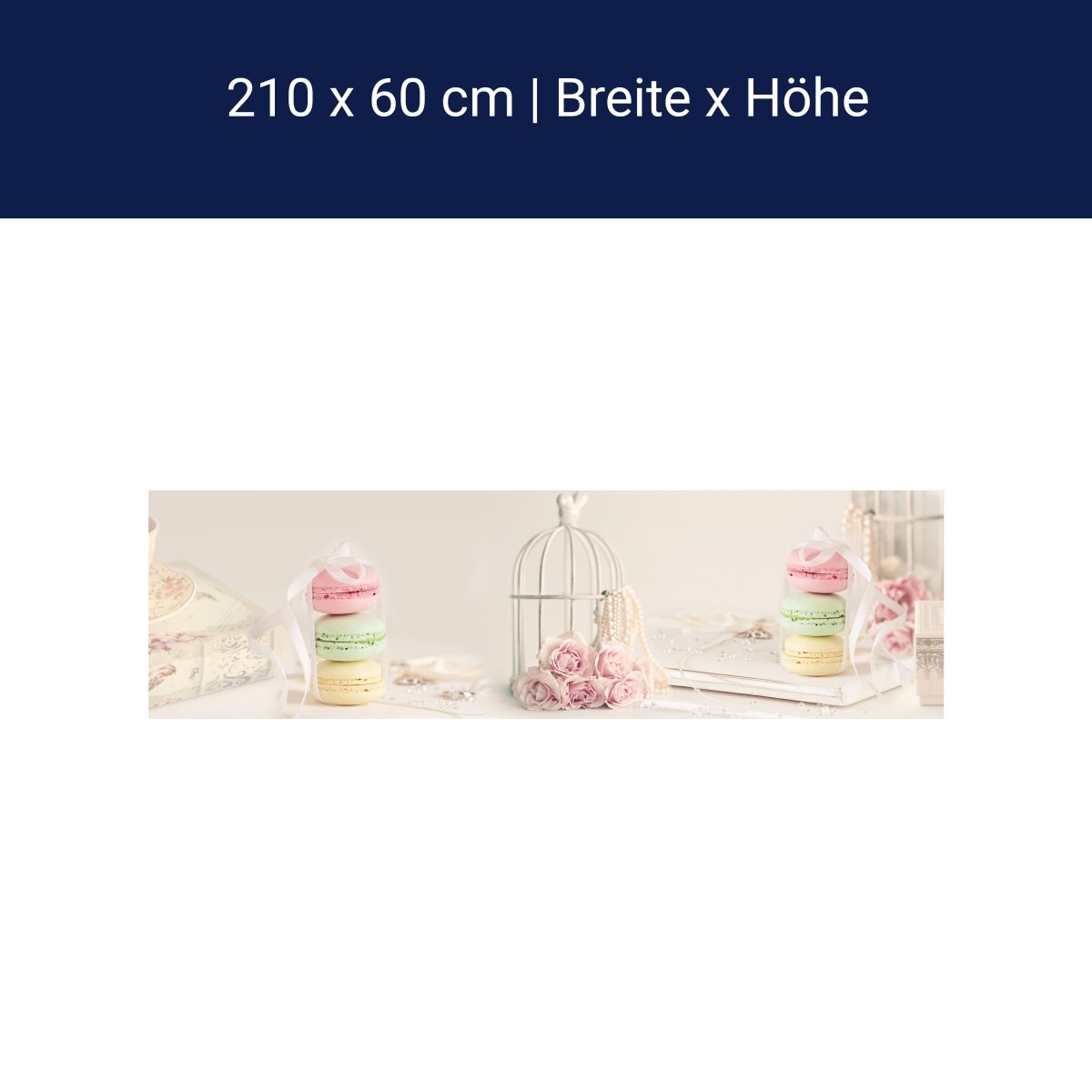 Küchenrückwand Rosa hell Perlenkette Tasse Rosen M1159 Küchenrückwand Rosa hell Perlenkette Tasse Rosen M1159