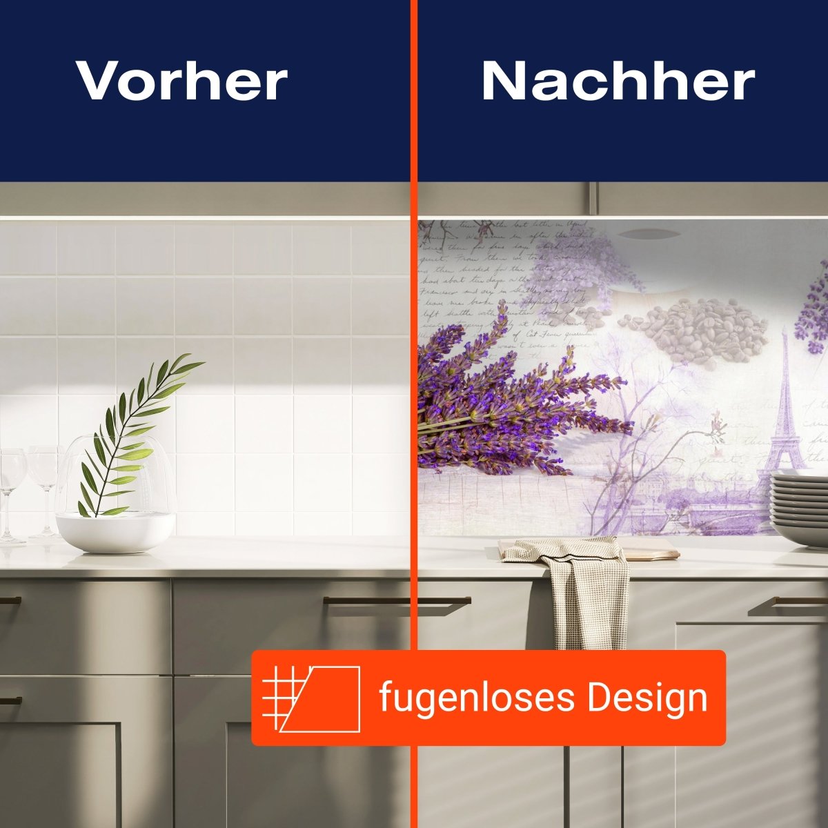 Küchenrückwand Flieder Lila Tassen Kaffee Kaffeebohnen M1172 entdecken - Bild 9 Küchenrückwand Flieder Lila Tassen Kaffee Kaffeebohnen M1172 entdecken - Bild 9