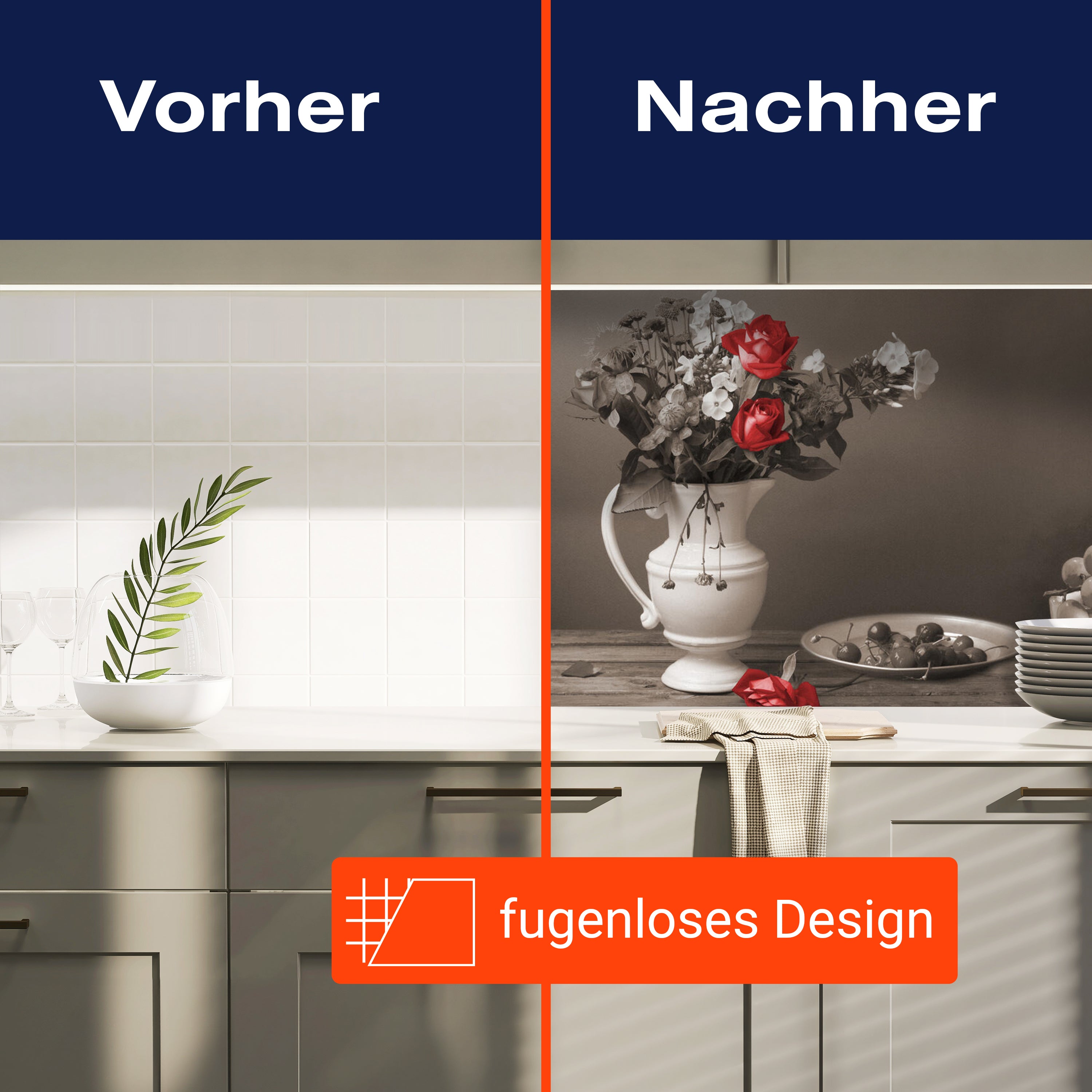 Küchenrückwand Tisch Kischen Sepia Porzellan Blumen M1203 entdecken - Bild 9 Küchenrückwand Tisch Kischen Sepia Porzellan Blumen M1203 entdecken - Bild 9