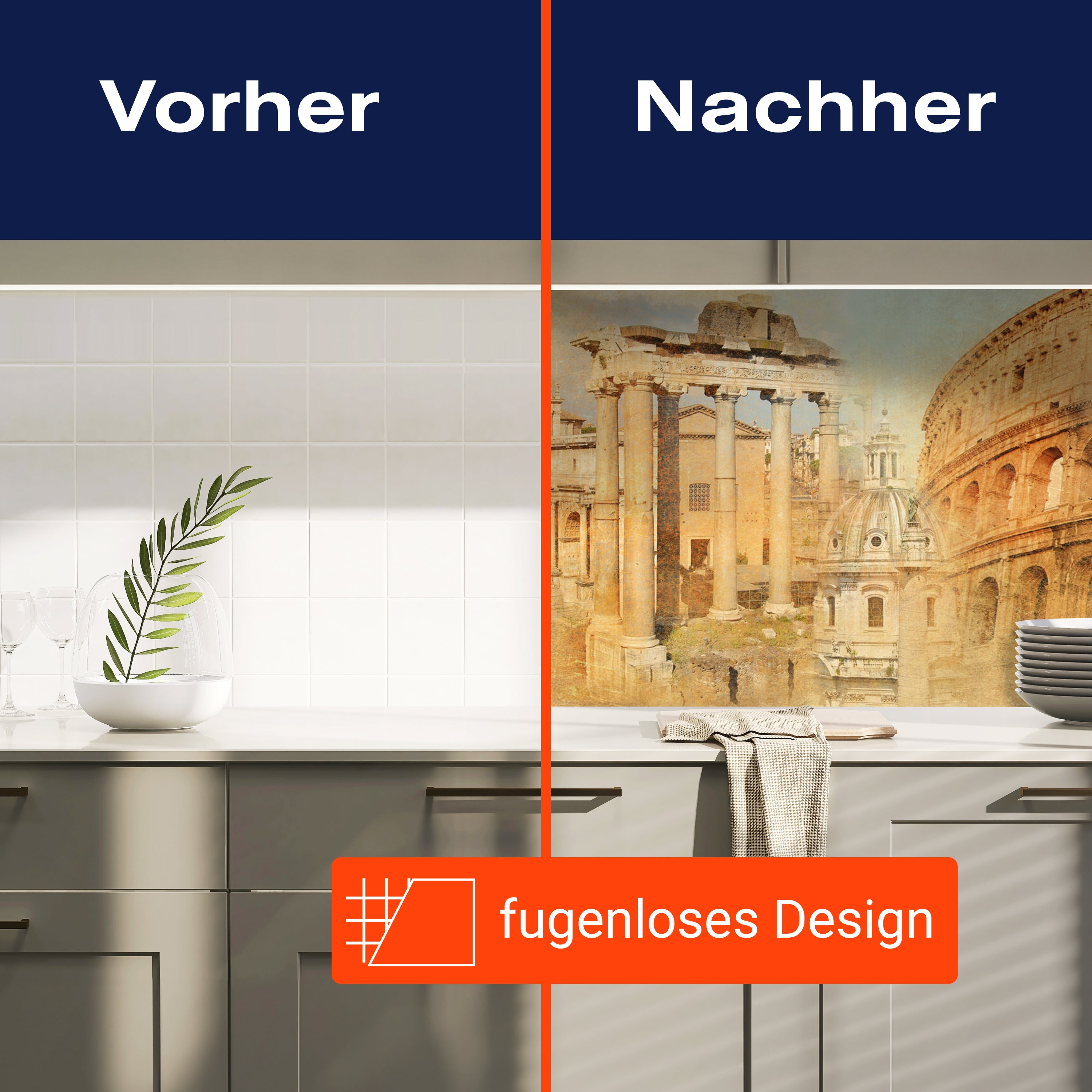 Küchenrückwand Rom Kolosseum Vintage Statue M1212 entdecken - Bild 9 Küchenrückwand Rom Kolosseum Vintage Statue M1212 entdecken - Bild 9