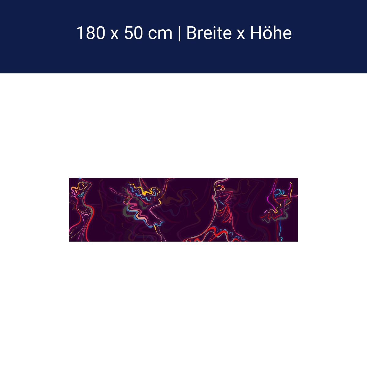 Küchenrückwand Tänzerin Kontur Muster Hintergrund Kleid M1230 Küchenrückwand Tänzerin Kontur Muster Hintergrund Kleid M1230