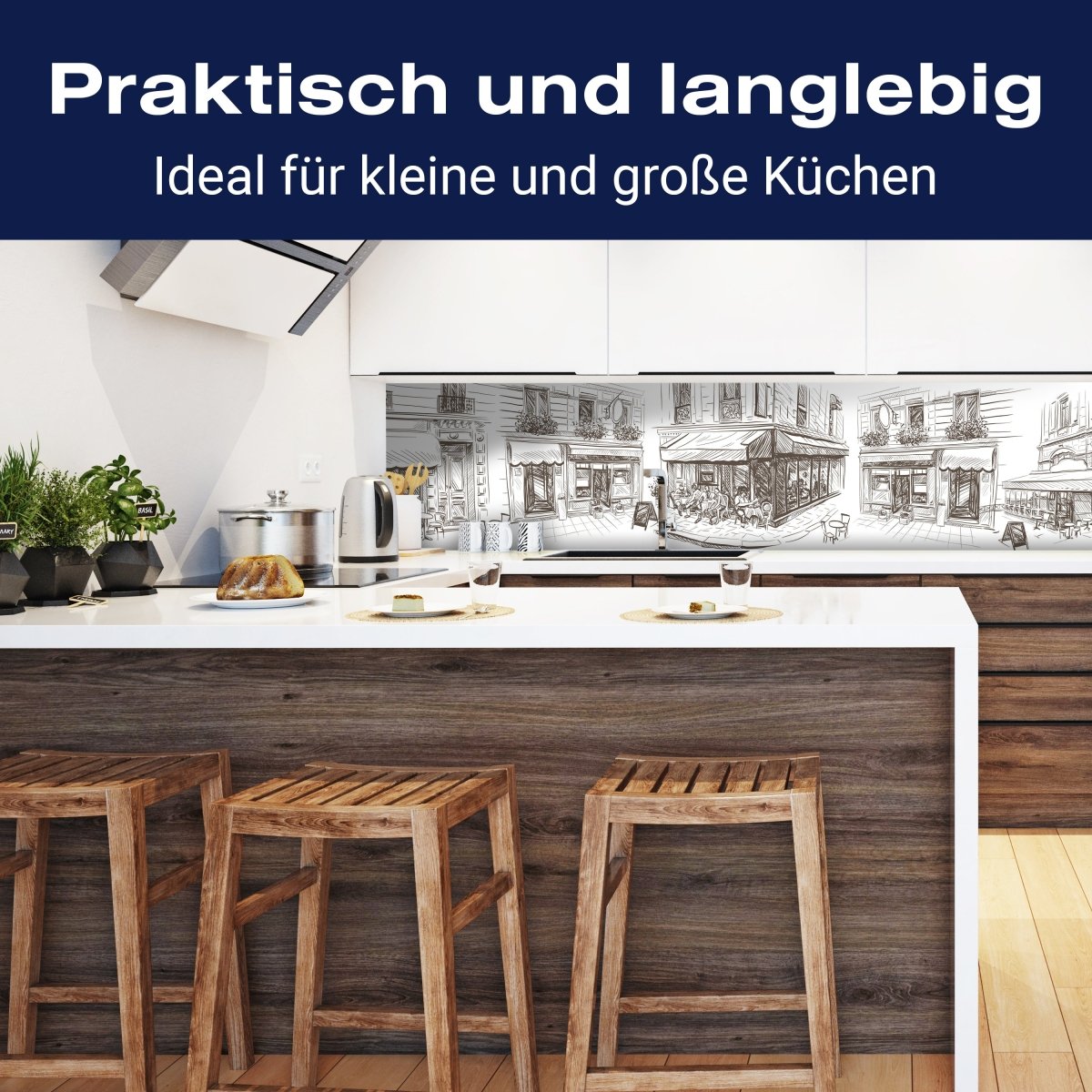 Küchenrückwand Stadtleben malen Kaffee Cafe Skizze M1238 entdecken - Bild 3 Küchenrückwand Stadtleben malen Kaffee Cafe Skizze M1238 entdecken - Bild 3