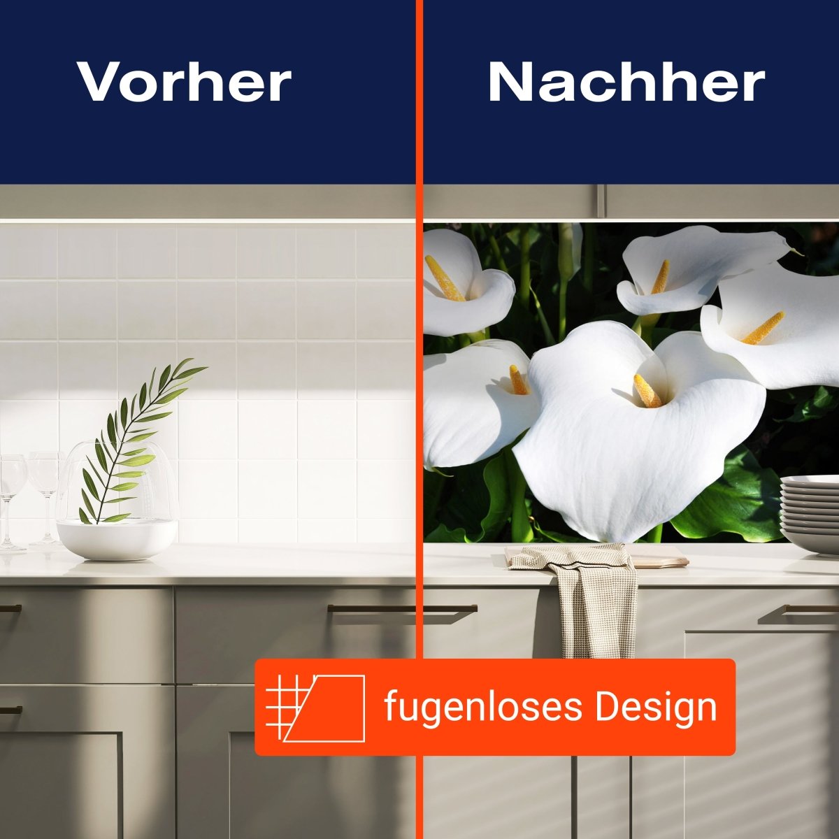 Küchenrückwand Calla Weiß grün Laub Wald Urwald Lotus M1239 entdecken - Bild 9 Küchenrückwand Calla Weiß grün Laub Wald Urwald Lotus M1239 entdecken - Bild 9