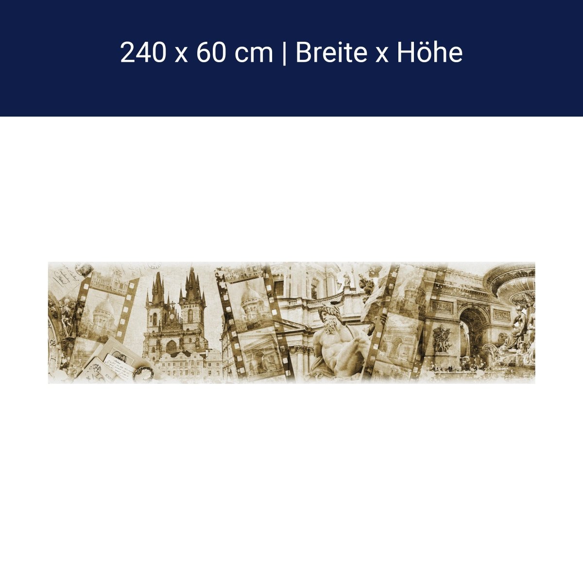 Küchenrückwand Alt Kirche Filmrolle Brunnen Marmor M1252 Küchenrückwand Alt Kirche Filmrolle Brunnen Marmor M1252