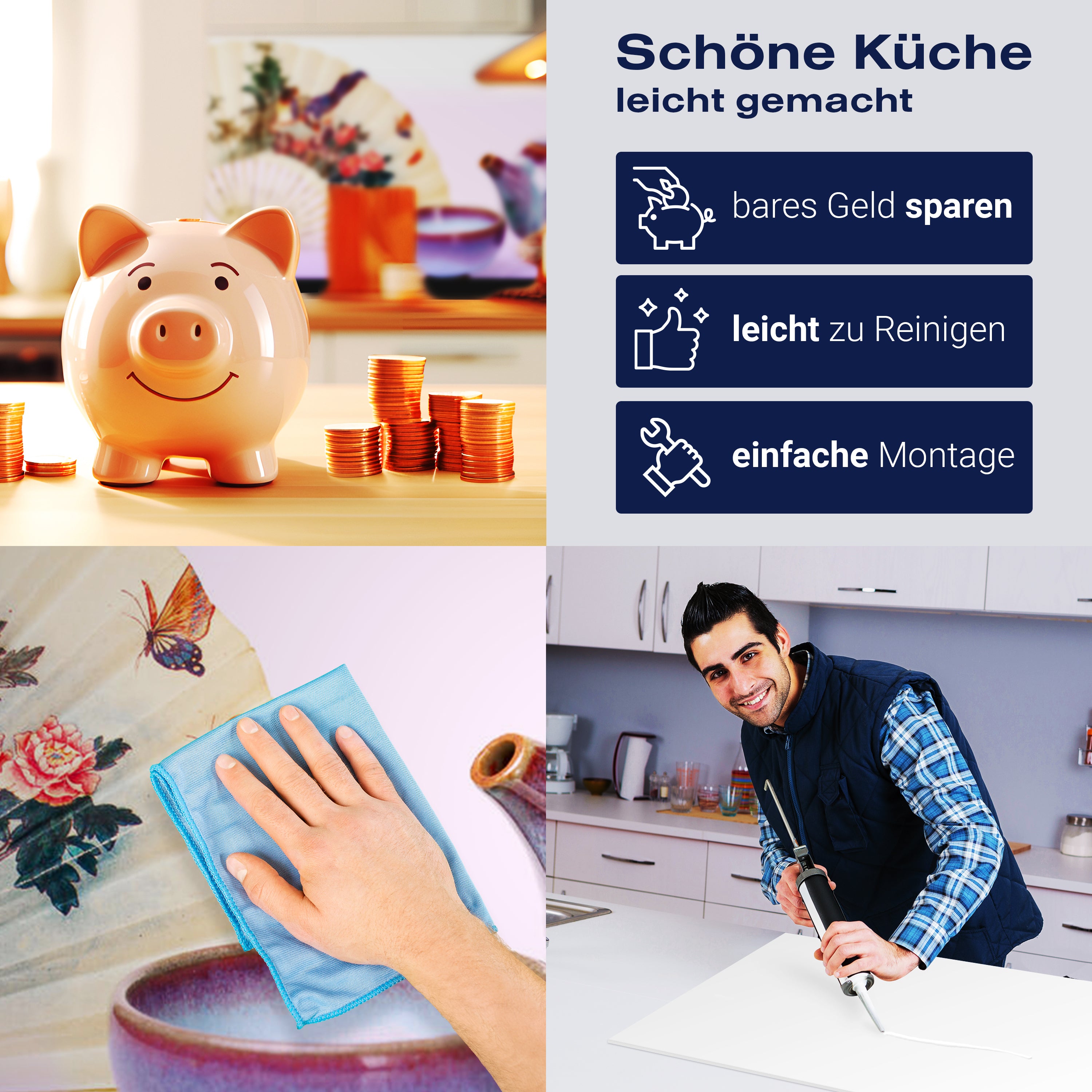 Küchenrückwand Teekanne Kuchen Teetassen Fächer M1259 entdecken - Bild 7 Küchenrückwand Teekanne Kuchen Teetassen Fächer M1259 entdecken - Bild 7