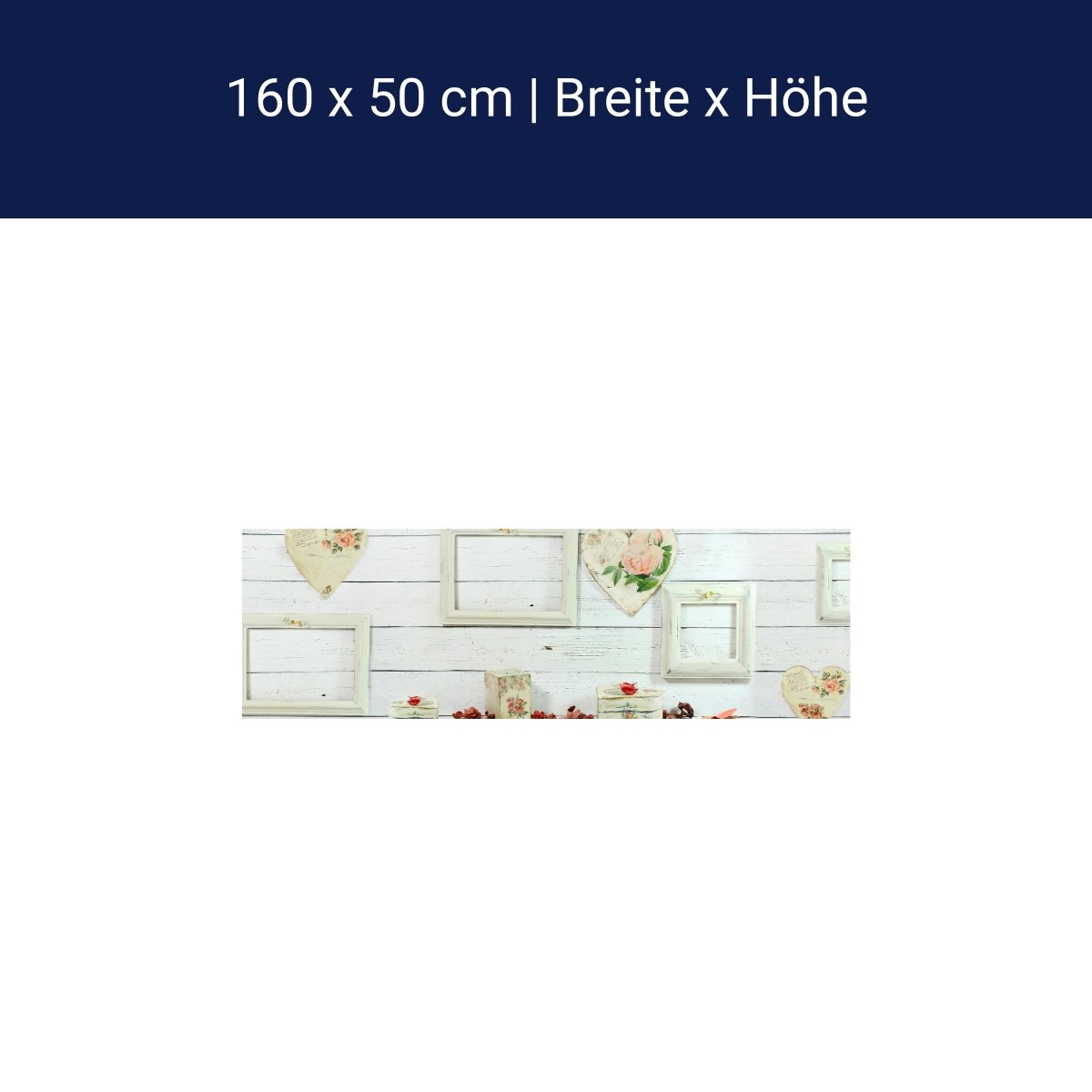 Küchenrückwand Bilderrahmen Herzen Dosen Laternen M1268 Küchenrückwand Bilderrahmen Herzen Dosen Laternen M1268