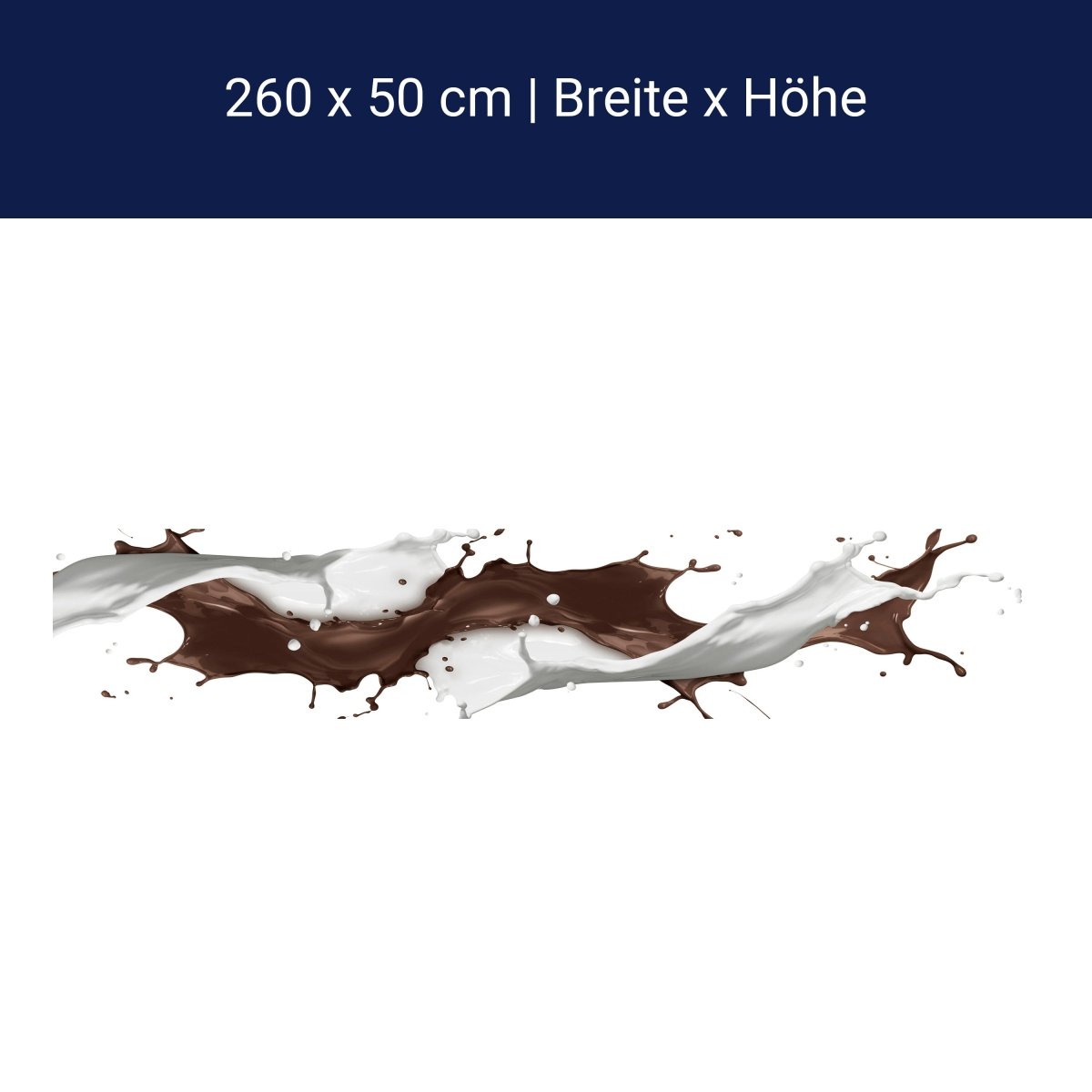 Küchenrückwand Milch Schockmilch M1331 Küchenrückwand Milch Schockmilch M1331