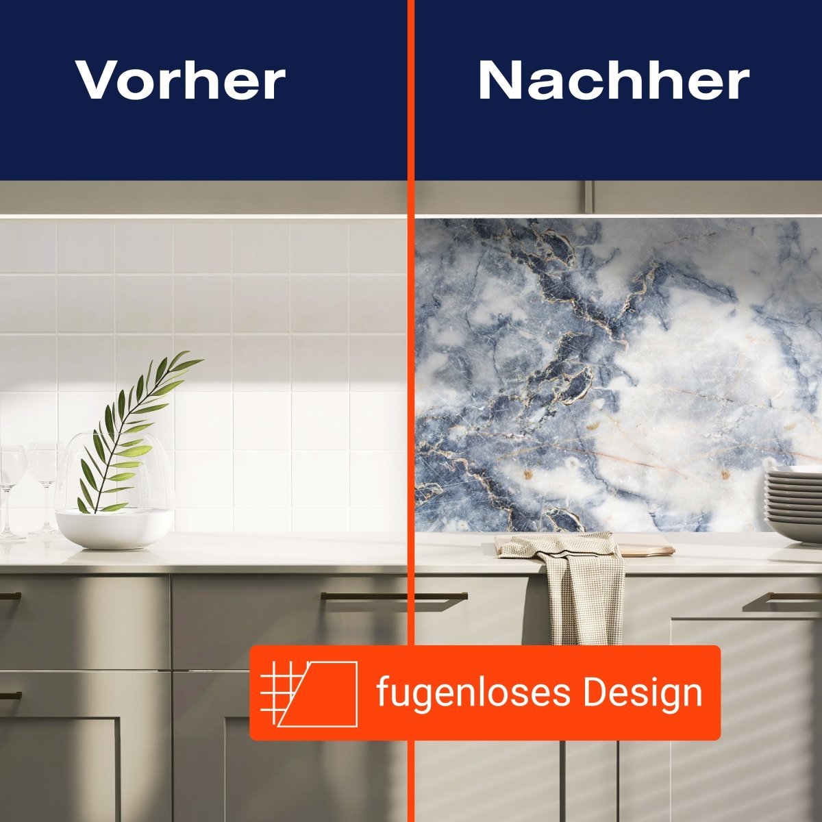 Küchenrückwand heller Marmor, Stein M1421 entdecken - Bild 9 Küchenrückwand heller Marmor, Stein M1421 entdecken - Bild 9