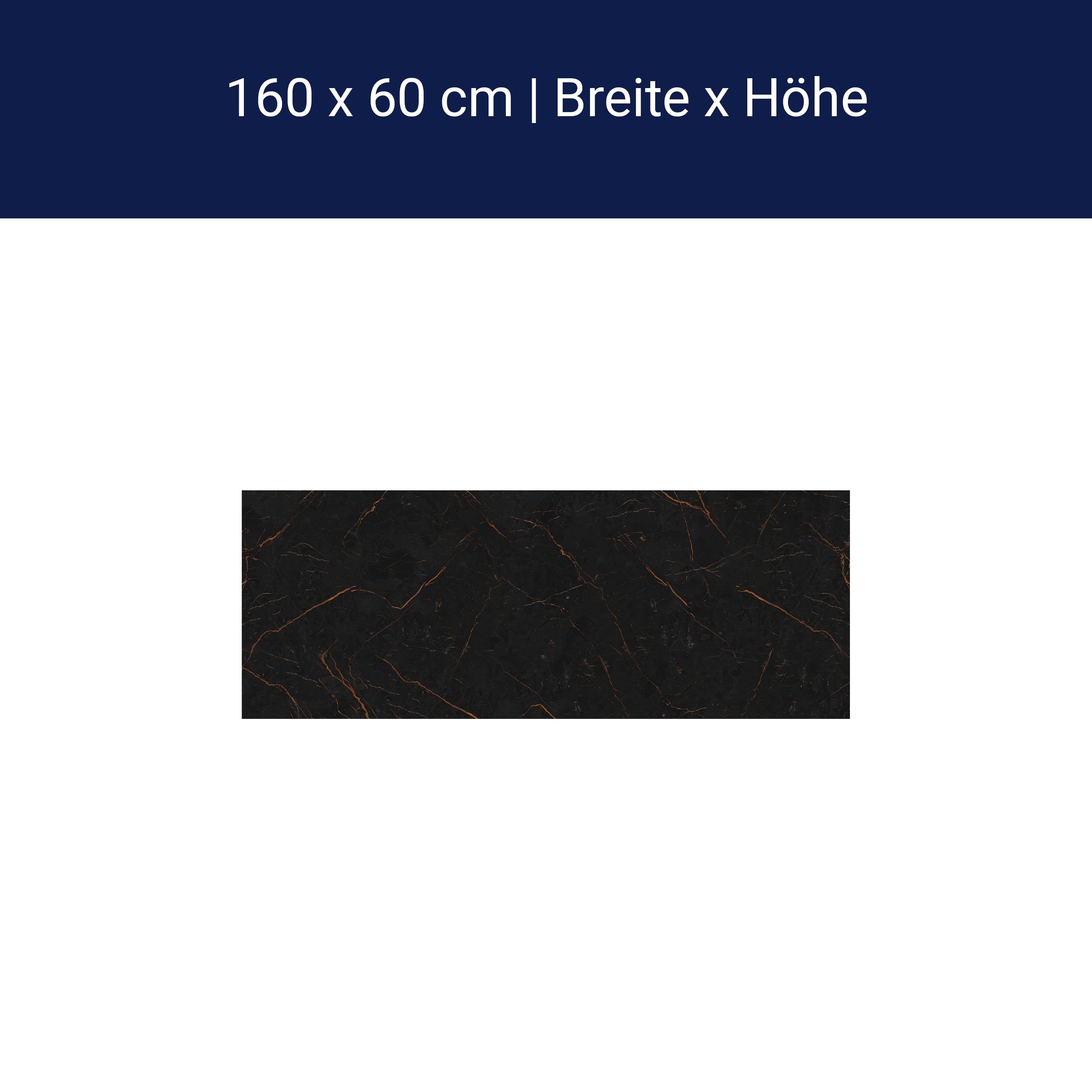 Küchenrückwand schwarzer Marmor, Stein M1423 Küchenrückwand schwarzer Marmor, Stein M1423