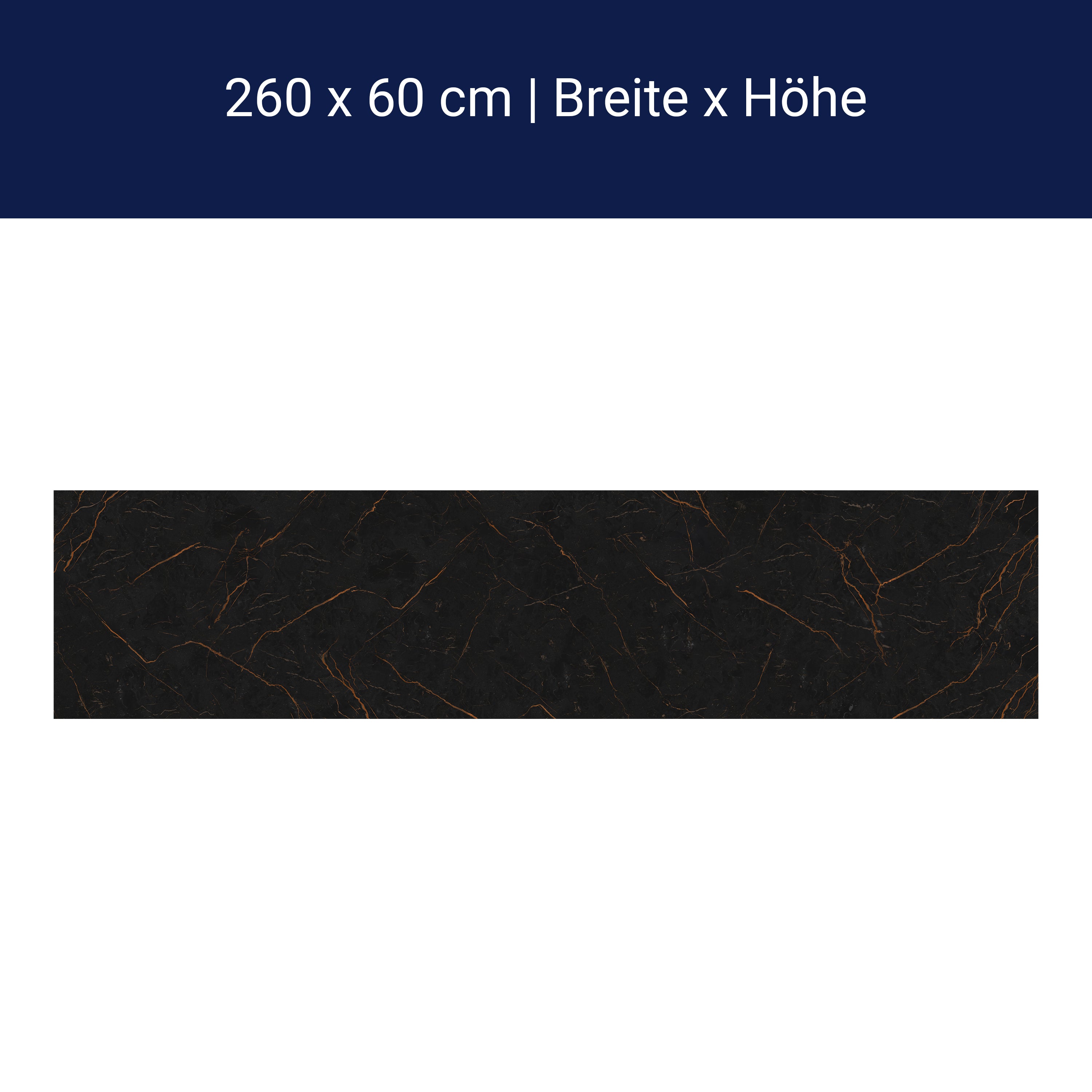 Küchenrückwand schwarzer Marmor, Stein M1423 Küchenrückwand schwarzer Marmor, Stein M1423