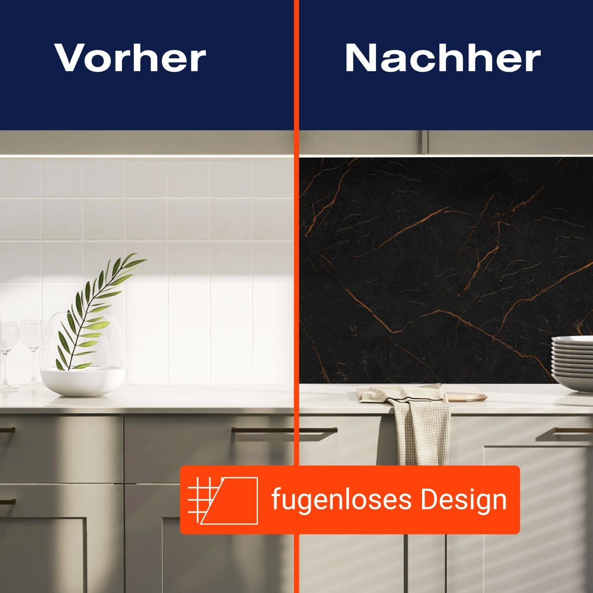 Küchenrückwand schwarzer Marmor, Stein M1423 entdecken - Bild 9 Küchenrückwand schwarzer Marmor, Stein M1423 entdecken - Bild 9