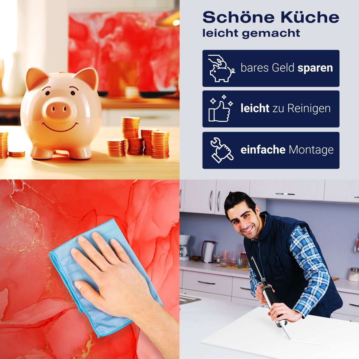 Küchenrückwand roter Marmor, Stein M1424 entdecken - Bild 7 Küchenrückwand roter Marmor, Stein M1424 entdecken - Bild 7