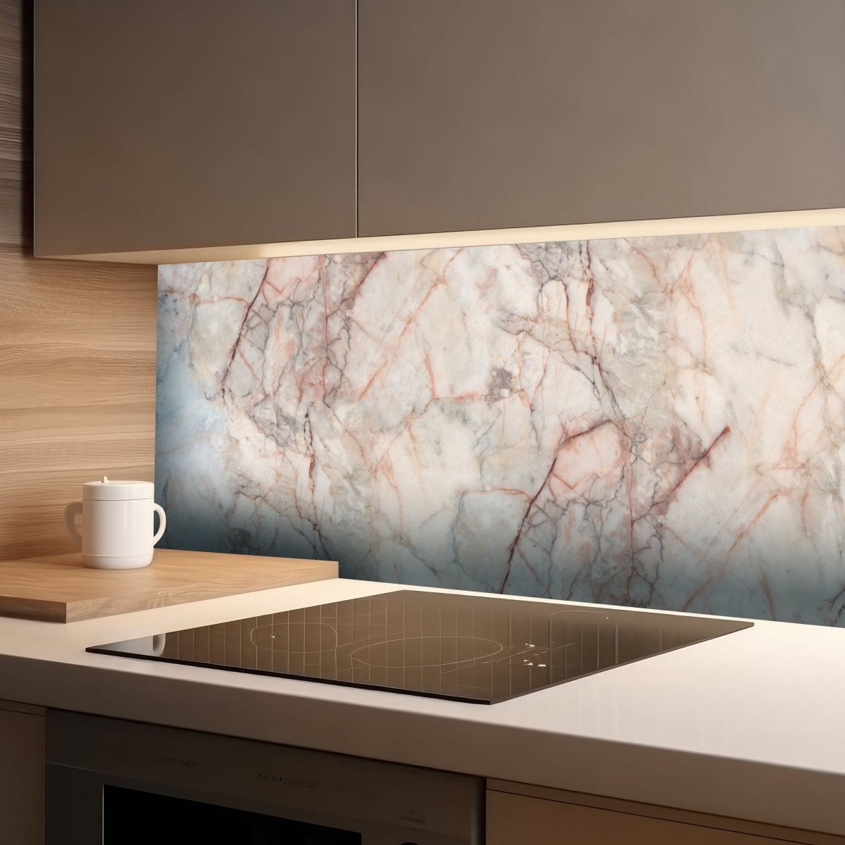 Küchenrückwand beiger Marmor, Stein M1427 entdecken - Bild 1 Küchenrückwand beiger Marmor, Stein M1427 entdecken - Bild 1