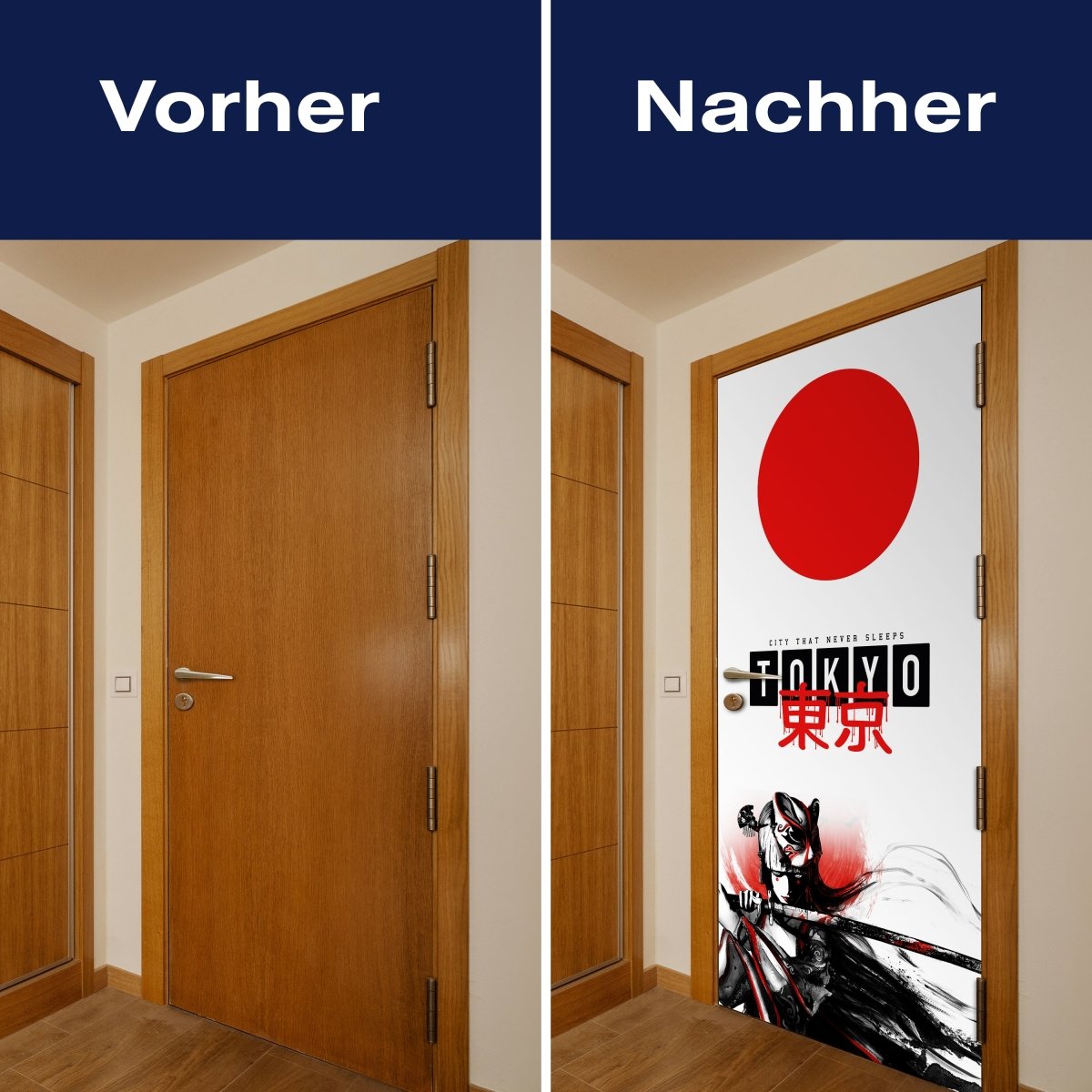 Türtapete Tokyo, Japan, Samurai M1519 - Bild 10 Türtapete Tokyo, Japan, Samurai M1519 - Bild 10