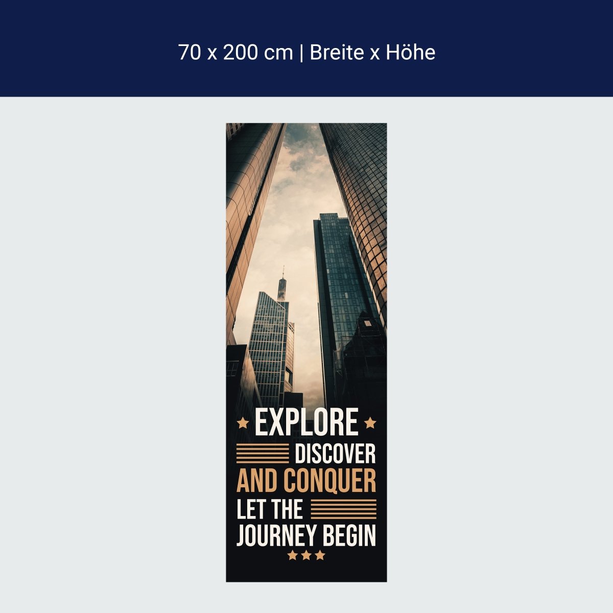 Türtapete Motivation, Journey M1520 Türtapete Motivation, Journey M1520