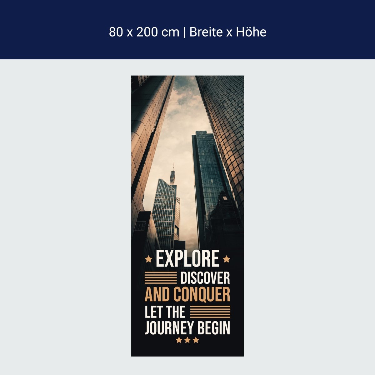 Türtapete Motivation, Journey M1520 Türtapete Motivation, Journey M1520