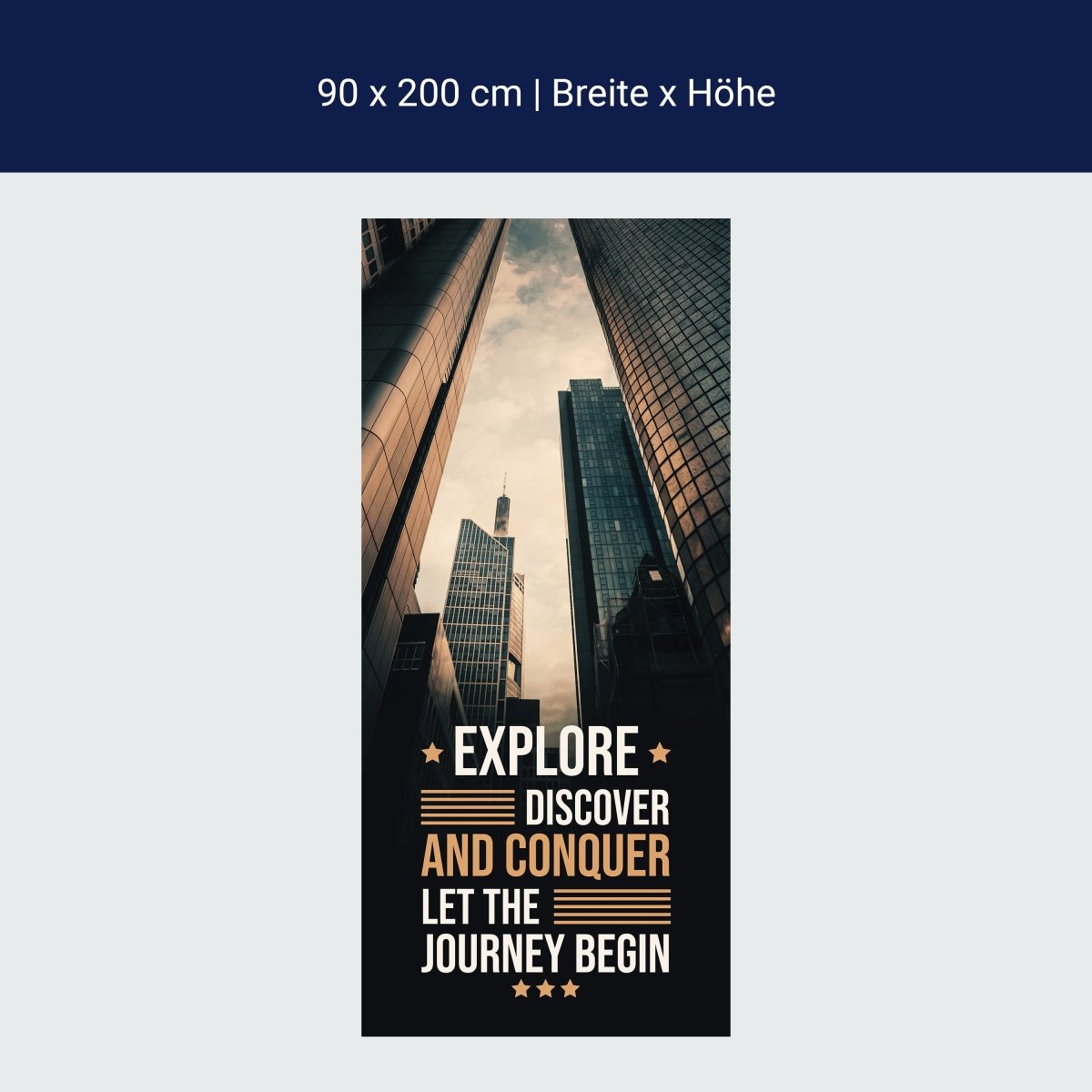 Türtapete Motivation, Journey M1520 Türtapete Motivation, Journey M1520