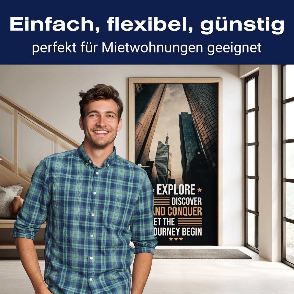 Türtapete Motivation, Journey M1520 - Bild 3 Türtapete Motivation, Journey M1520 - Bild 3