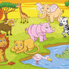 Fototapete Kinderzimmer Safari Tiere M0504