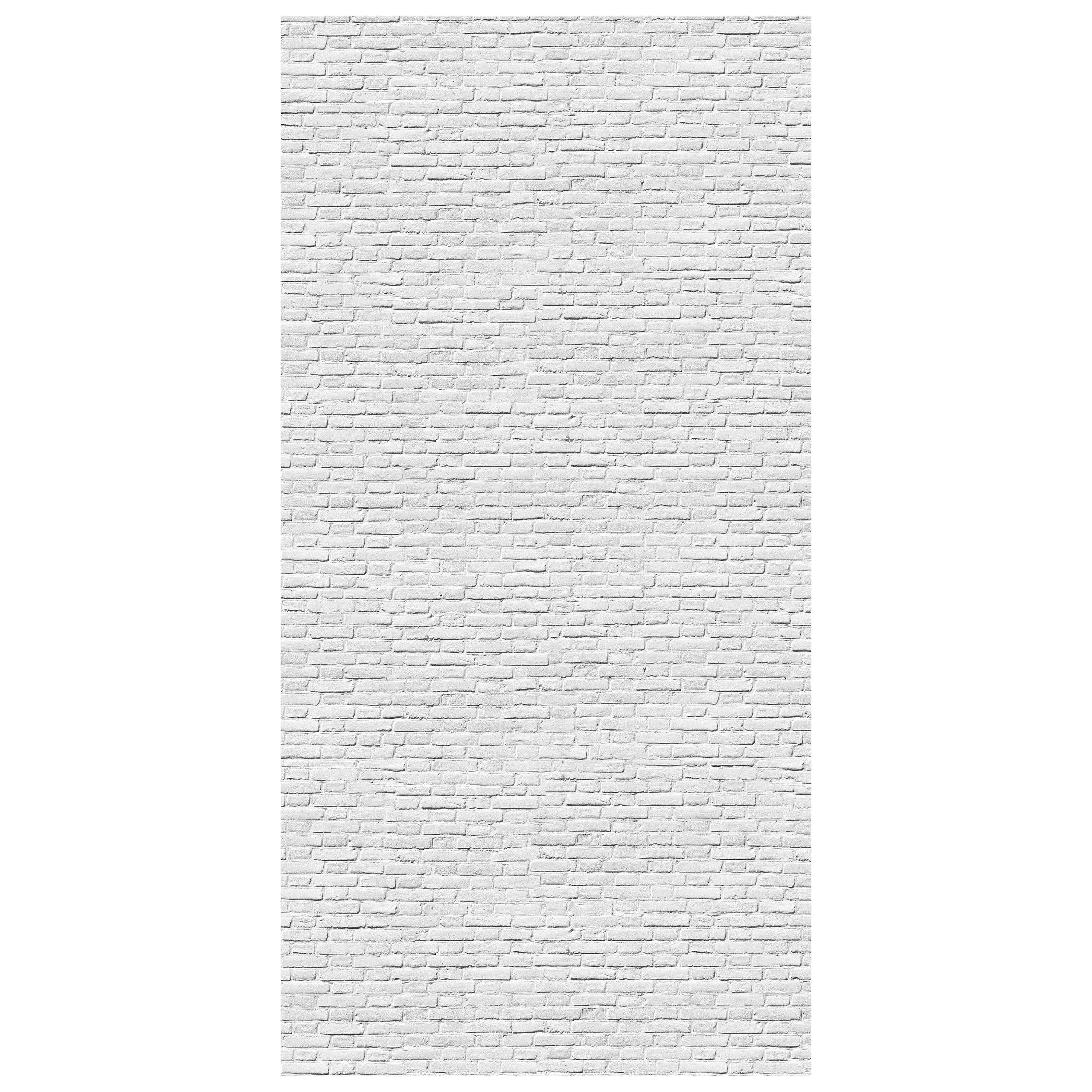 Türtapete weisser Backstein M0050 - Bild 2