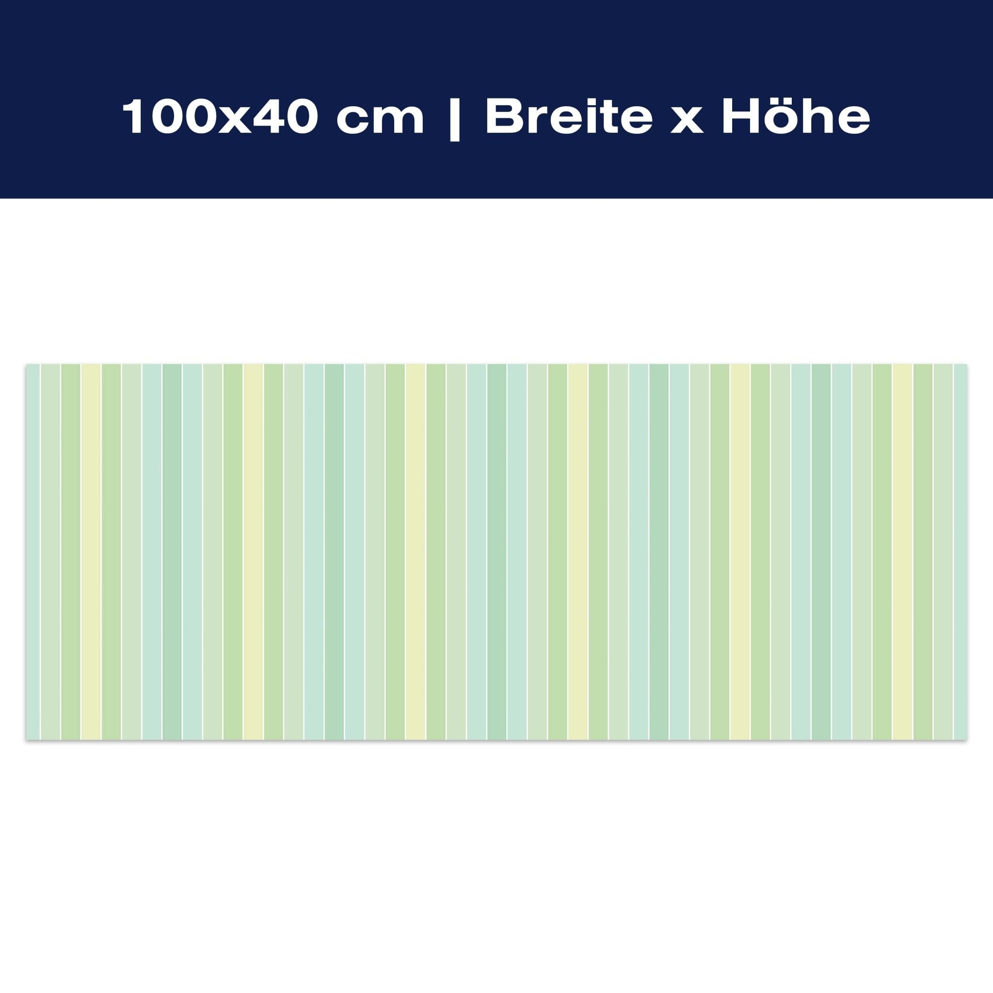 Leinwandbild Pastellmint Muster M0094