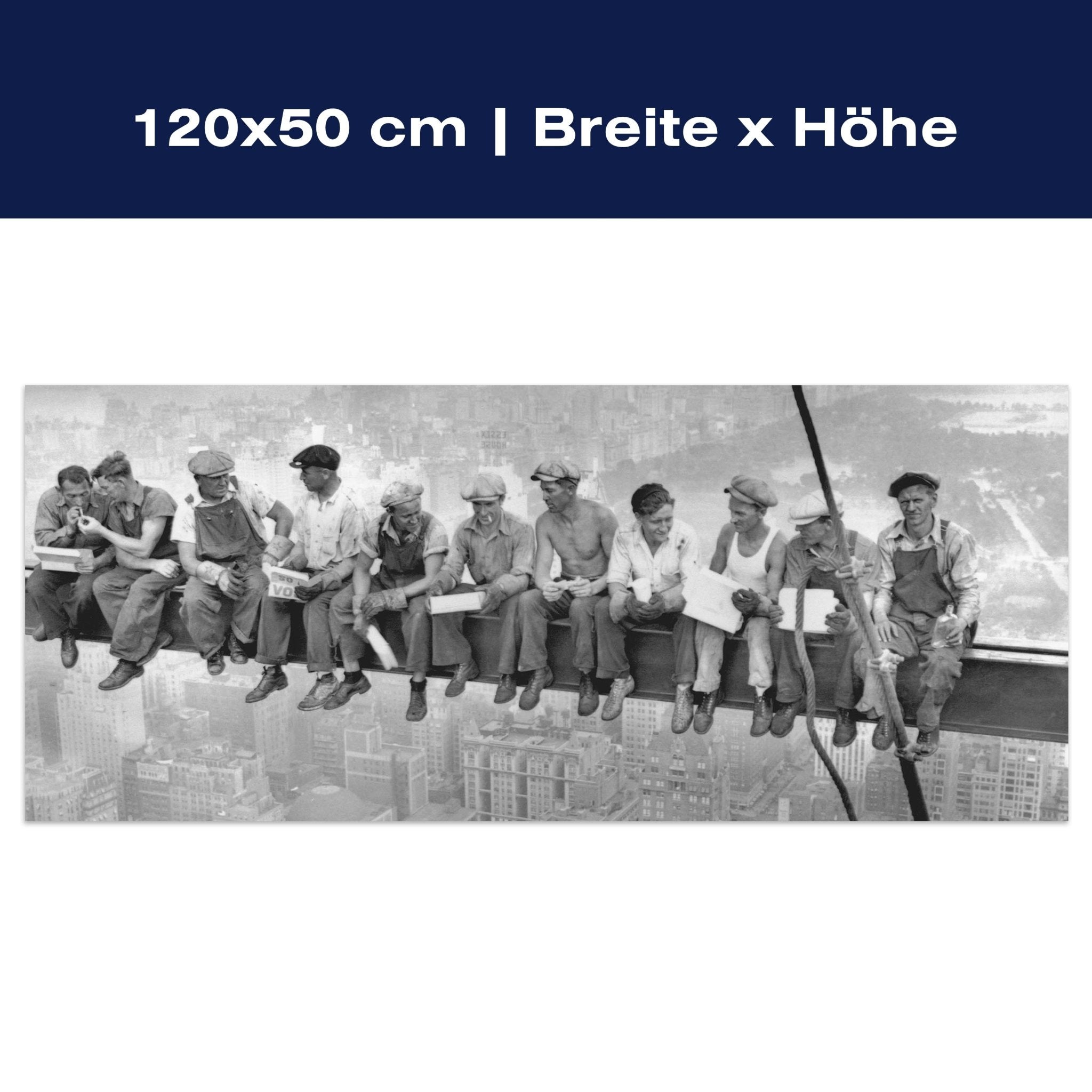 Leinwandbild New York Skylunch M0305