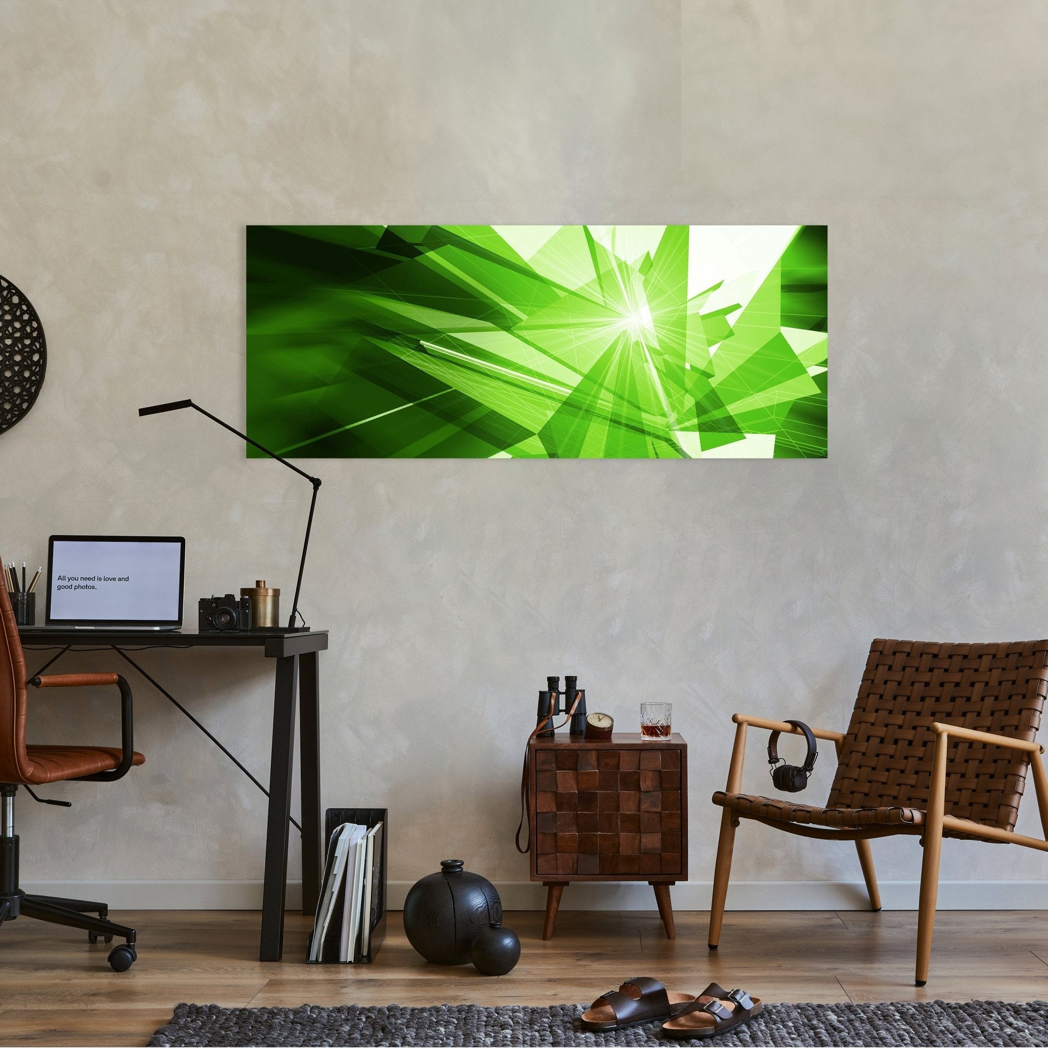 Leinwandbild Grüne Dynamik M0425 kaufen - Bild 2