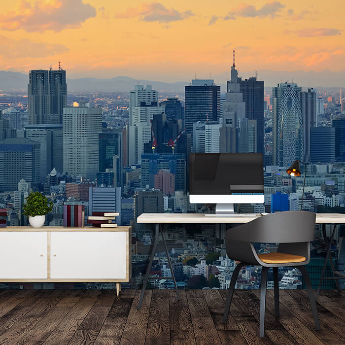 Fototapete Japan Tokyo Skyline M0510 - Bild 1