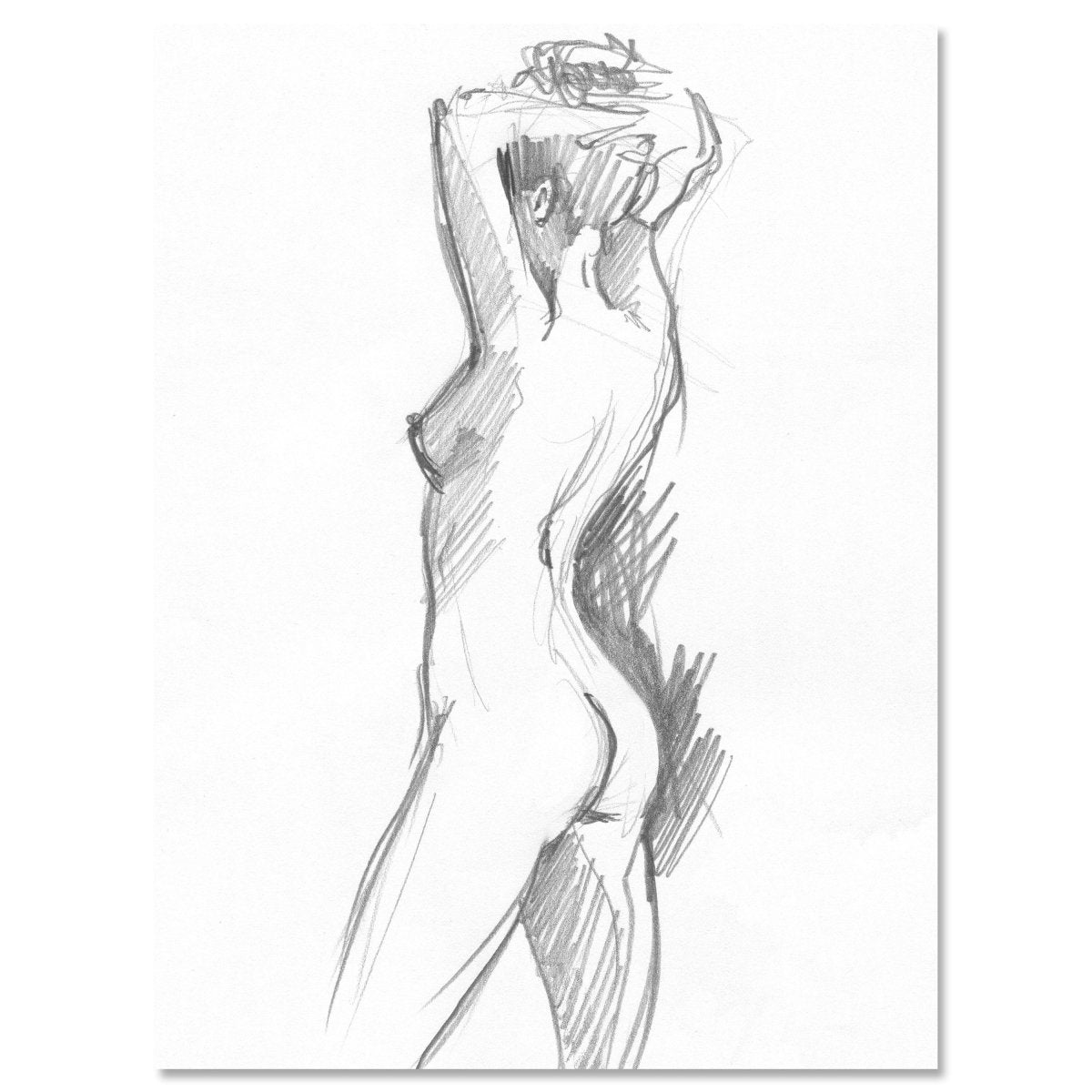 Leinwandbild Malerei, Frau M0575 kaufen - Bild 1