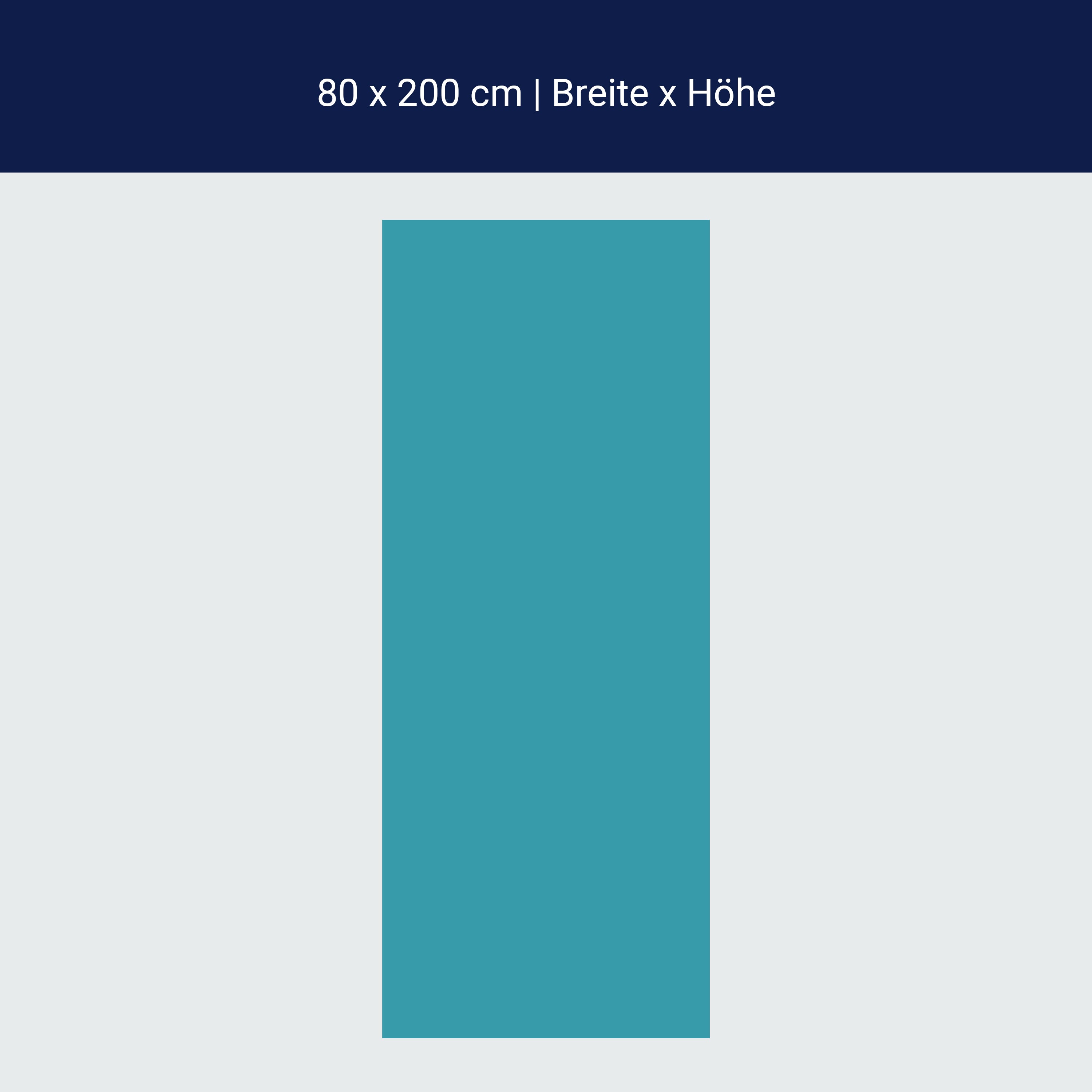 Türtapete einfarbig Türkis M0746