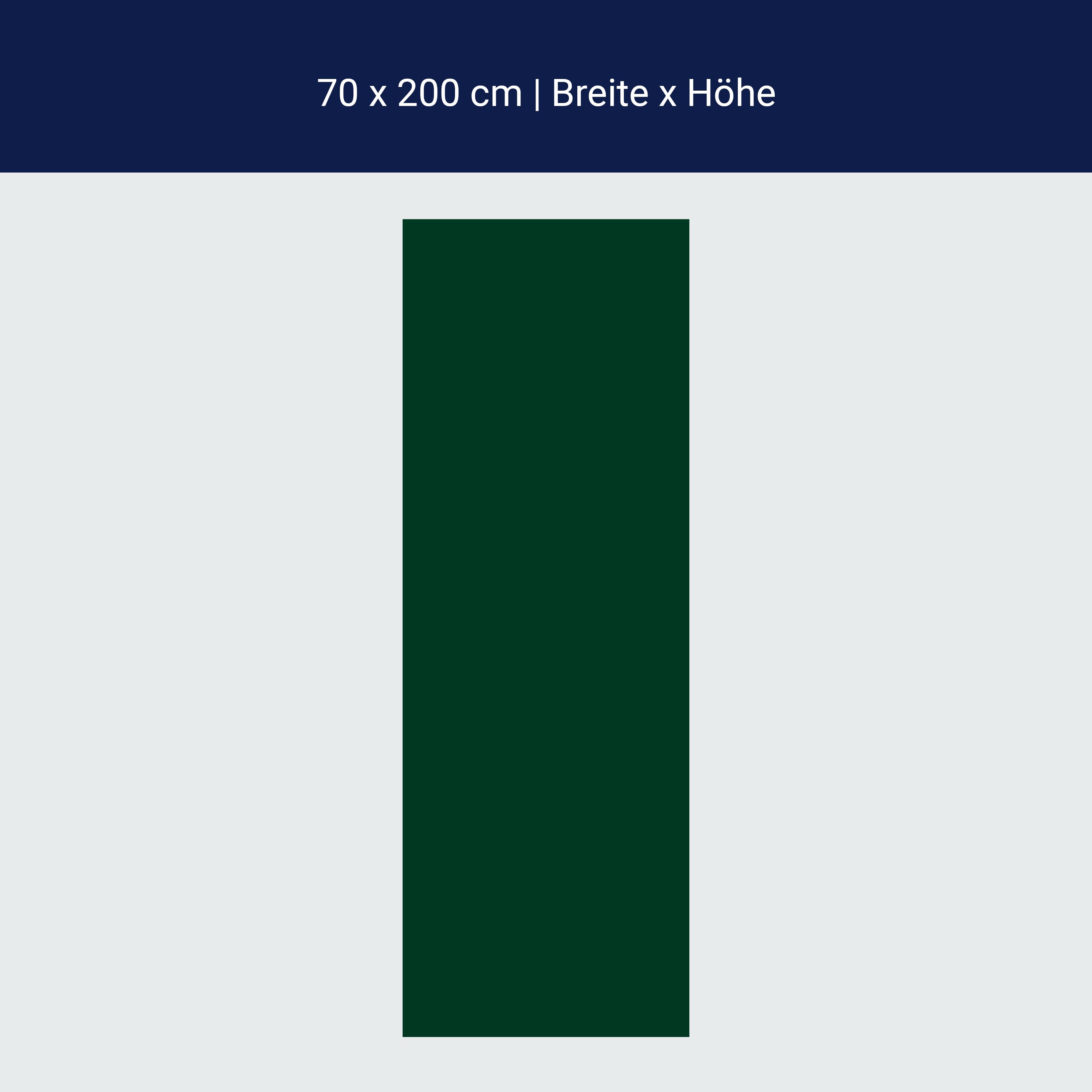 Türtapete einfarbig Dunkelgrün M0748