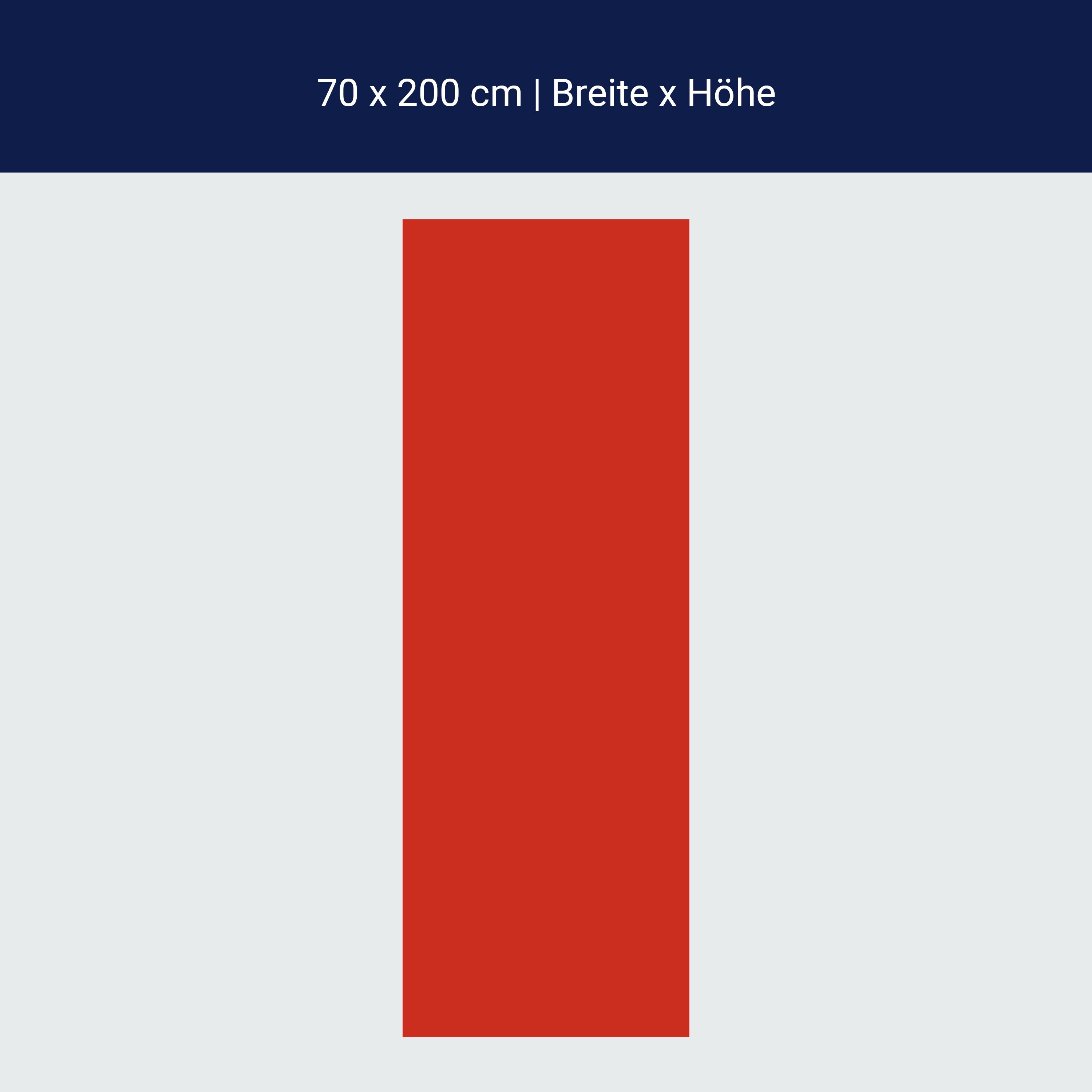 Türtapete einfarbig Rot M0754