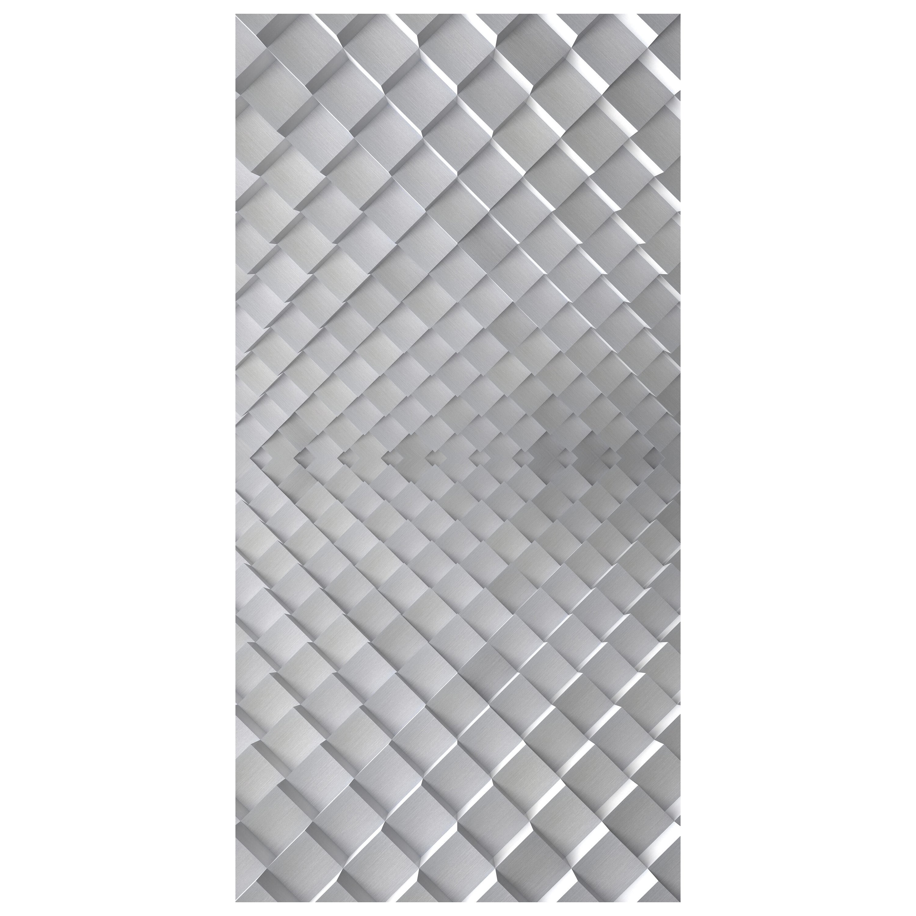 Türtapete Eine abstrakte Metallkulisse M0769 - Bild 2