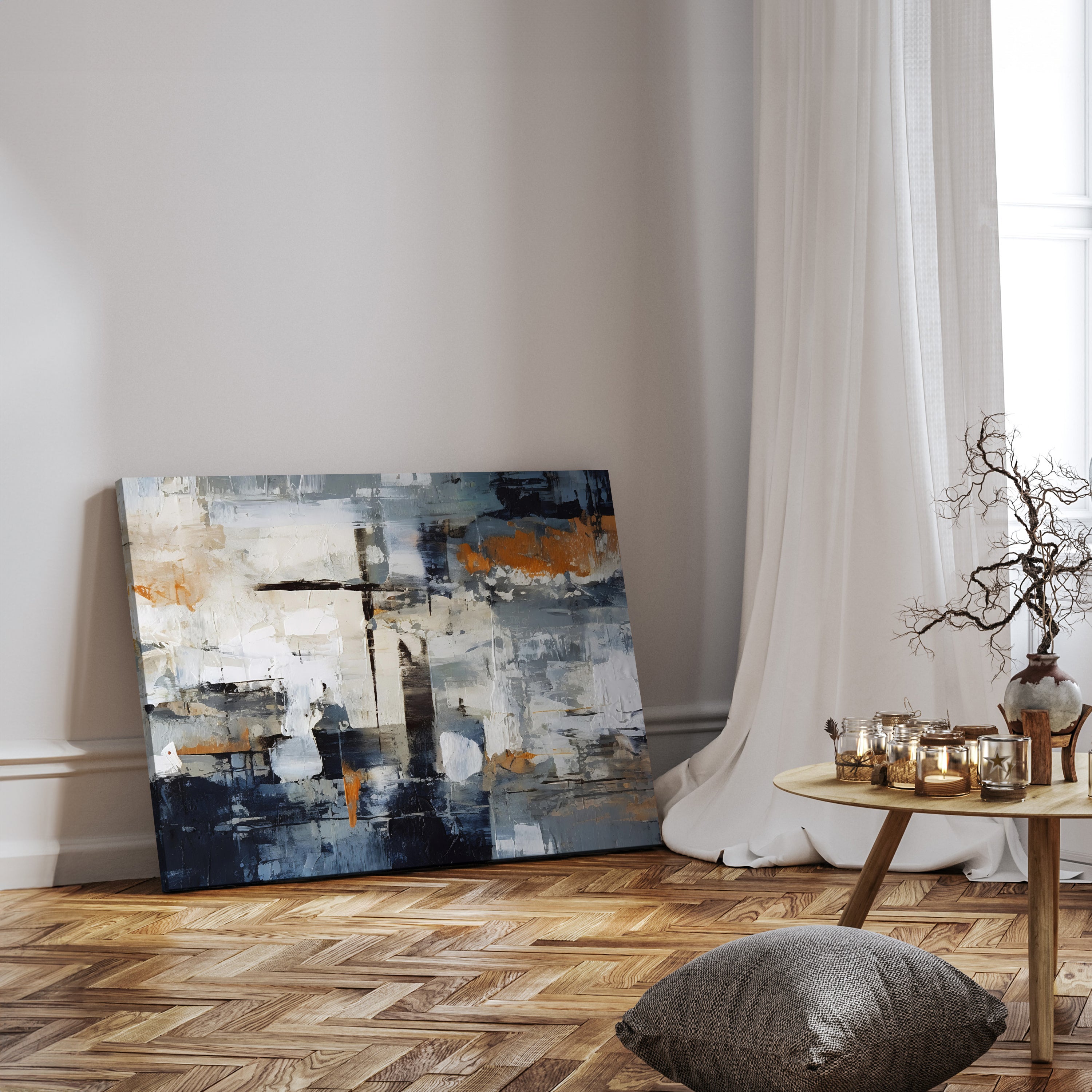 Leinwandbild Malerei, abstrakt, Querformat M0799 kaufen - Bild 3