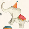 Messlatte Kinder Holz Zirkus, Katze, Bär, Elefant M0878