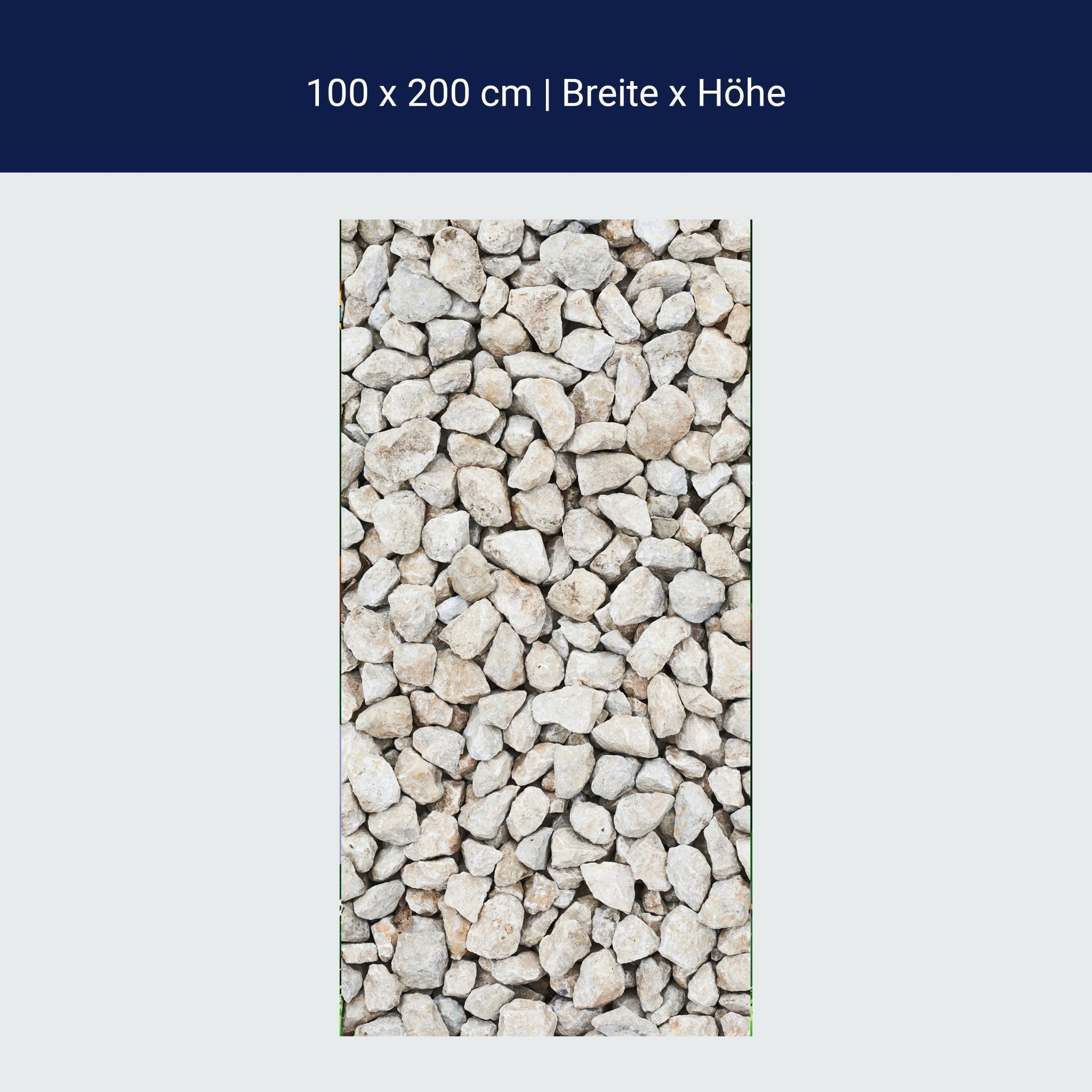 Türtapete Kieselsteinzusammensetzung M0938