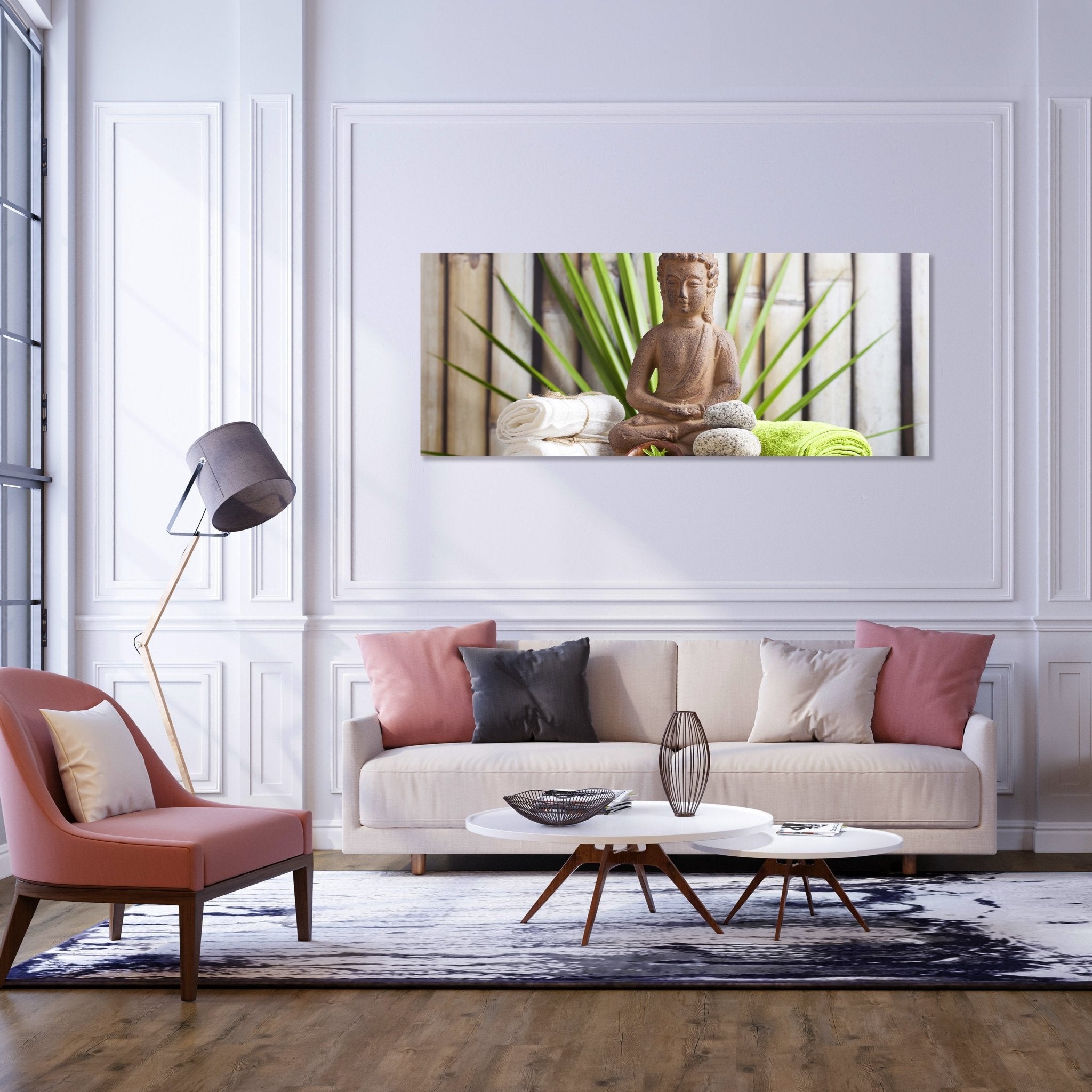Leinwandbild Buddha und sauna Wellness M0962 kaufen - Bild 2