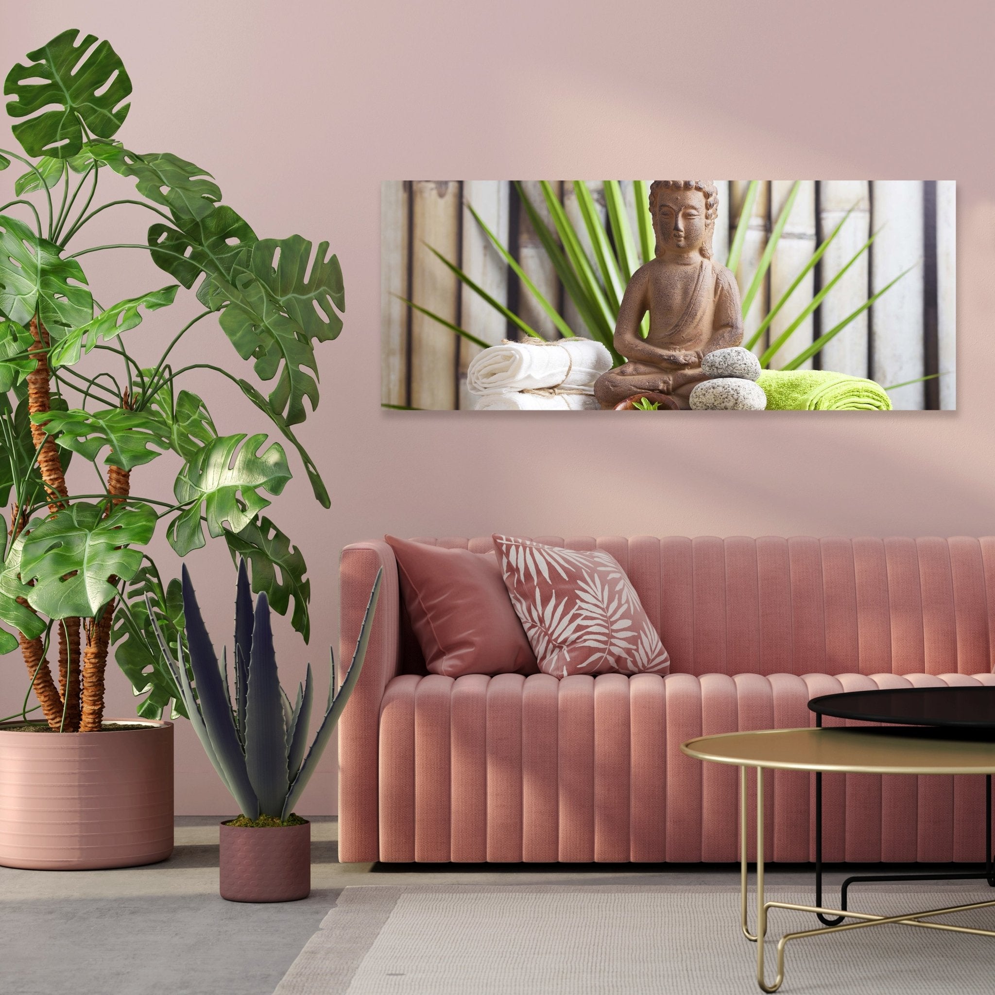 Leinwandbild Buddha und sauna Wellness M0962 kaufen - Bild 3