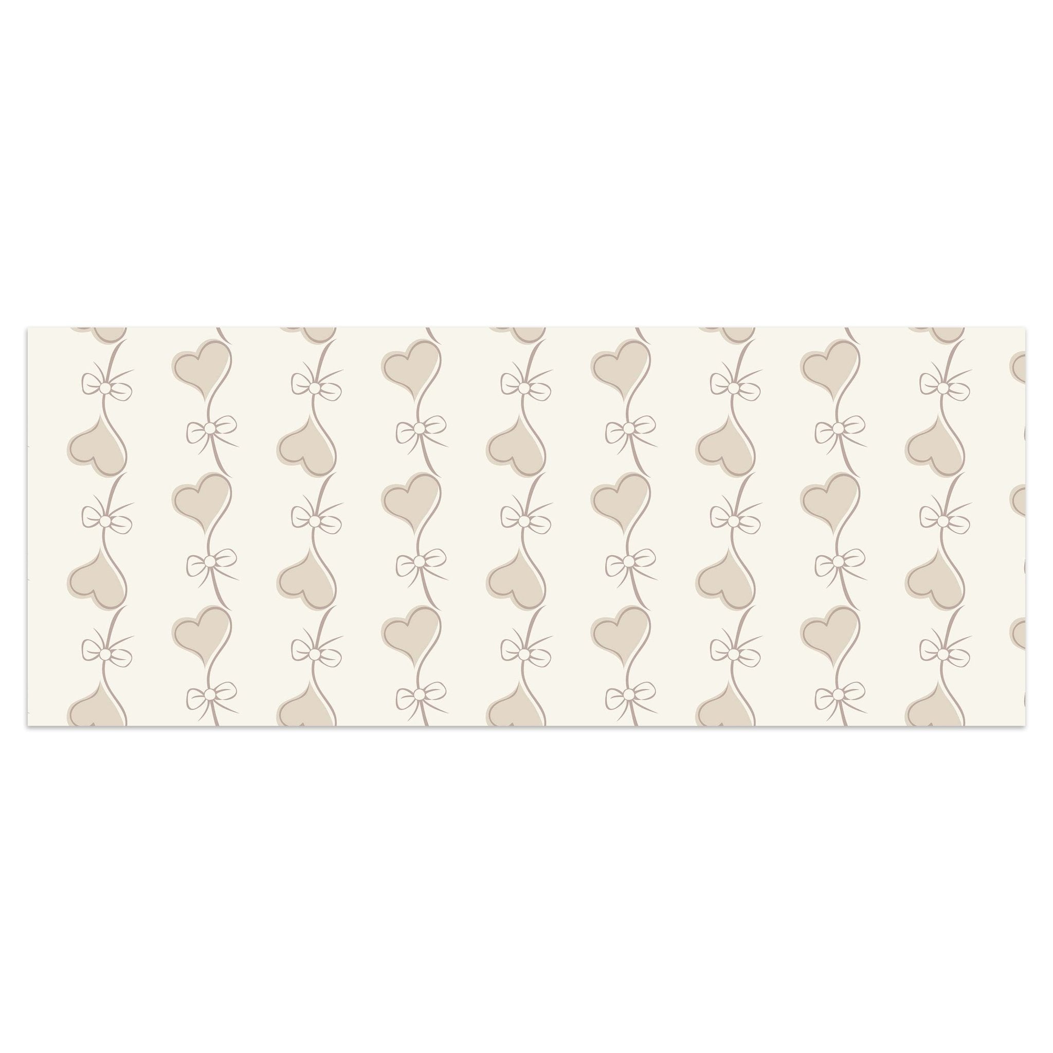 Leinwandbild Retro Herzen auf Beige Hintergrund M0993 kaufen - Bild 1