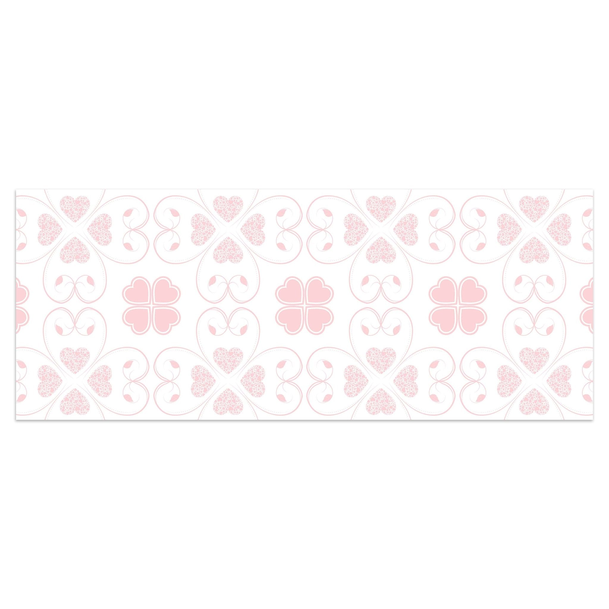 Leinwandbild Rosa Herzmuster M0995 kaufen - Bild 1