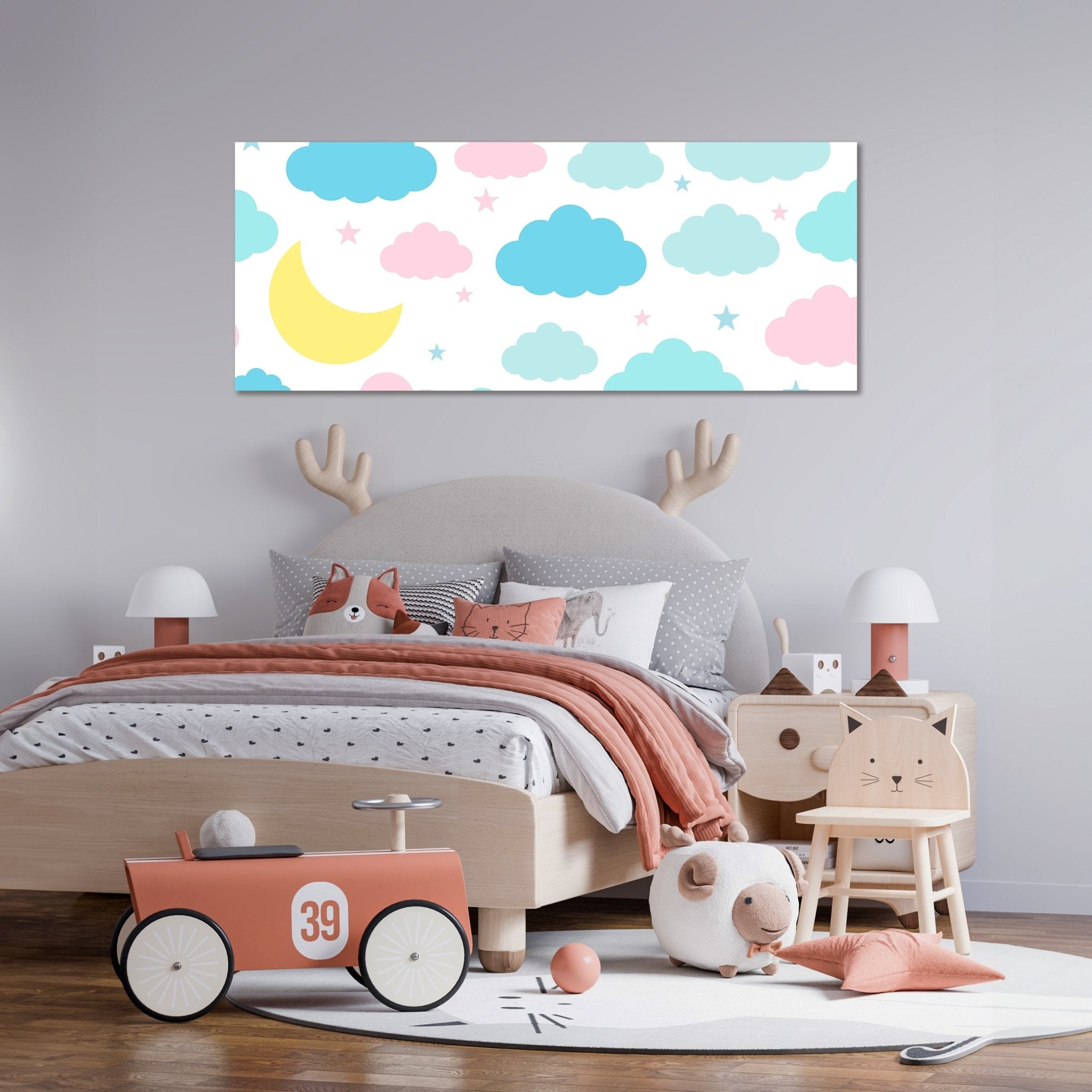 Leinwandbild Pastellfarbene Nacht M0996 kaufen - Bild 2