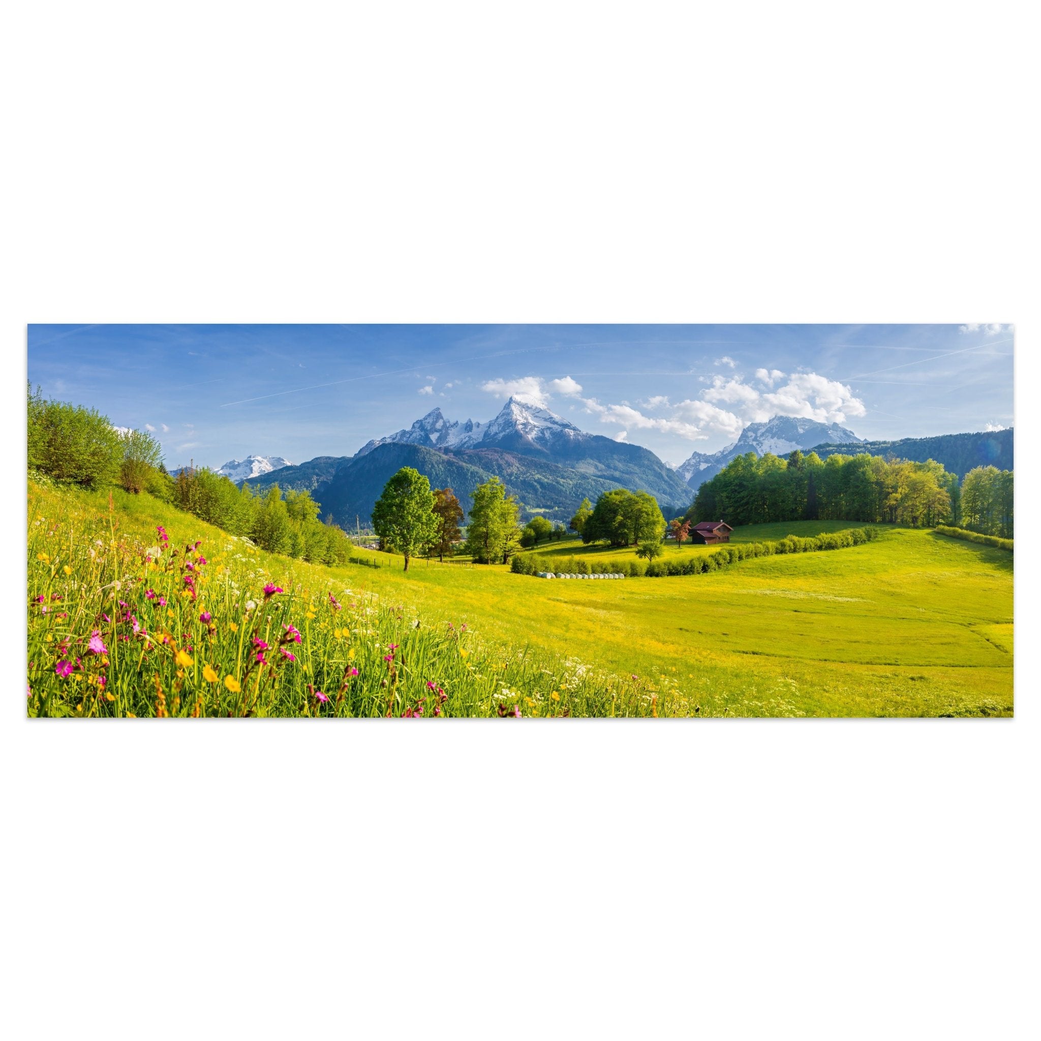 Leinwandbild Alpengebirge M1151 kaufen - Bild 1