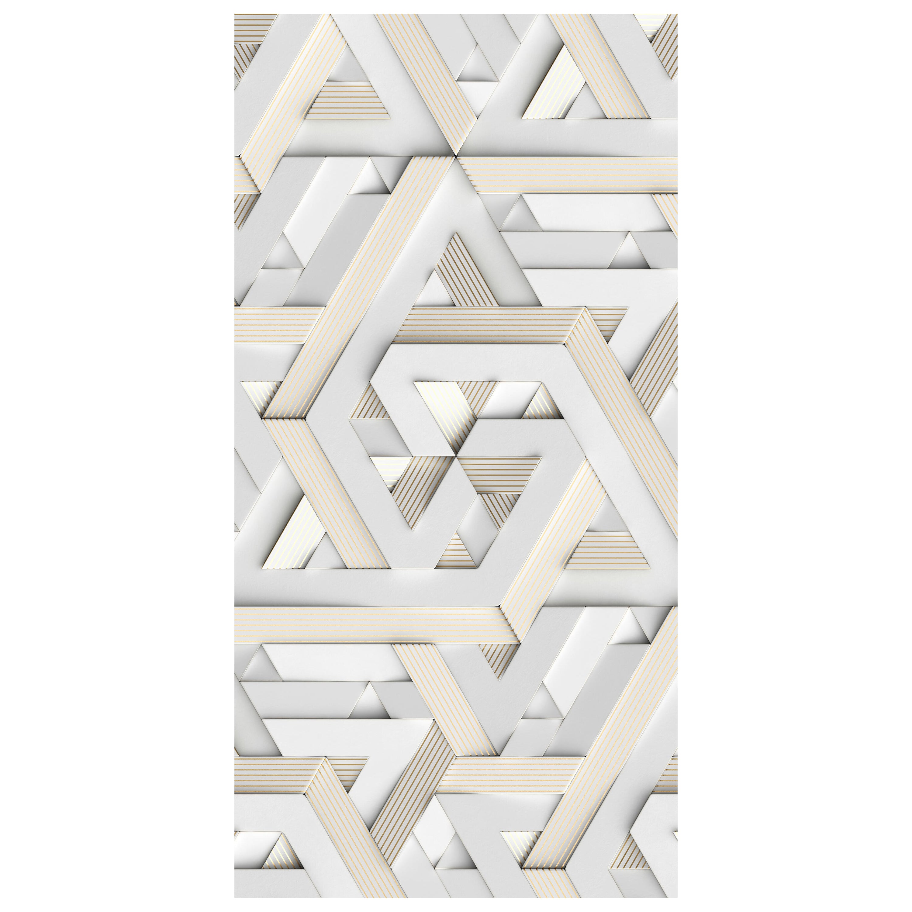 Türtapete Abstraktes Muster, Dreieck, Formen M1204 - Bild 2