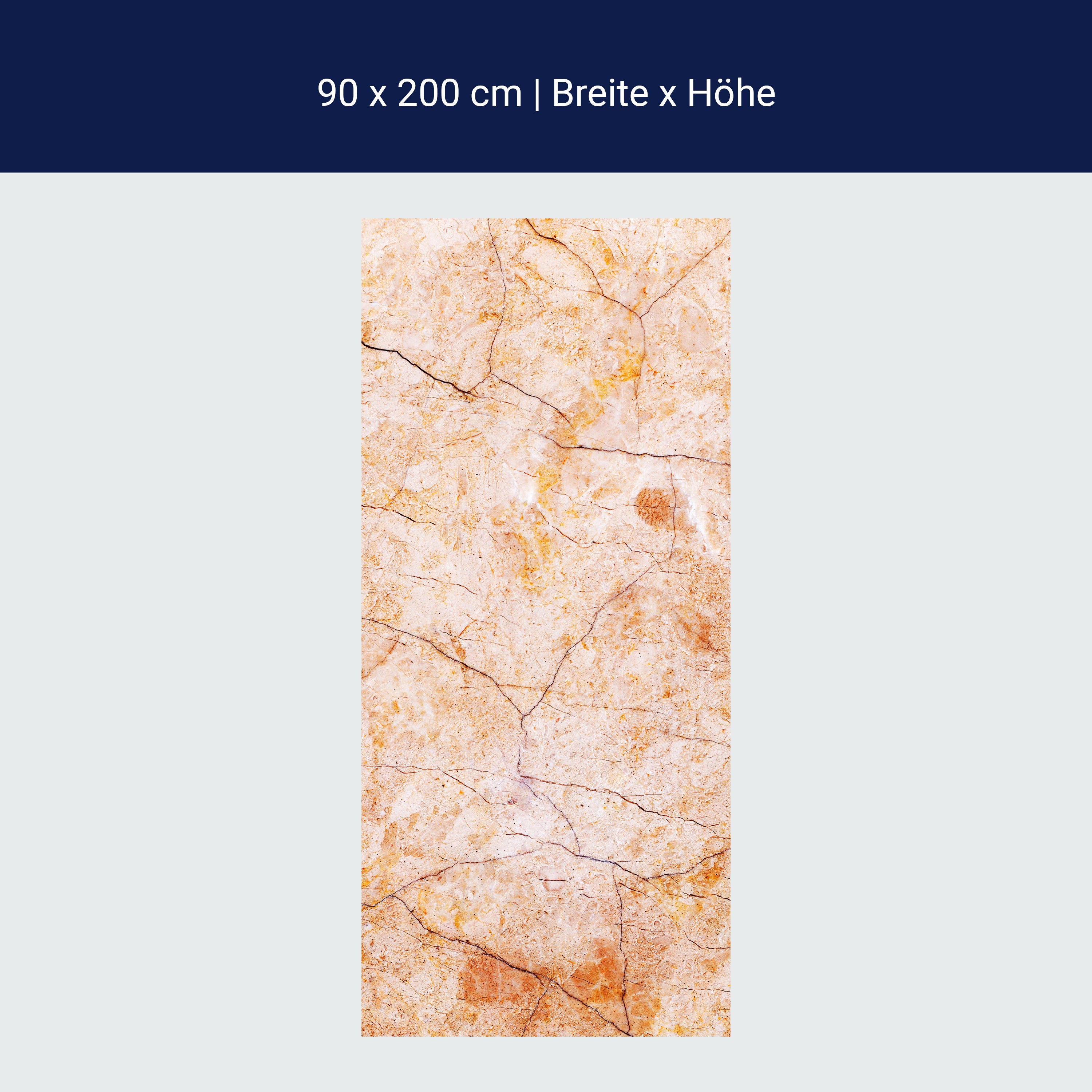 Türtapete roter Naturstein, Risse, Stein, Rot M1317