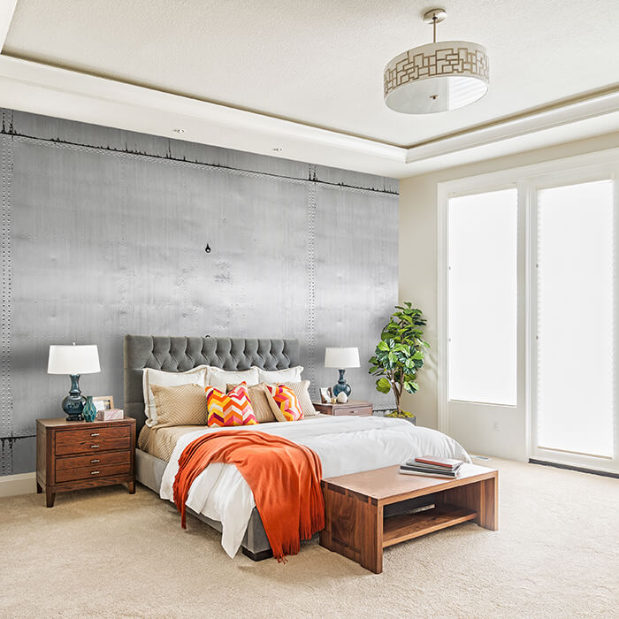 Fototapete Metall Eisen Grunge M6608 - Bild 1